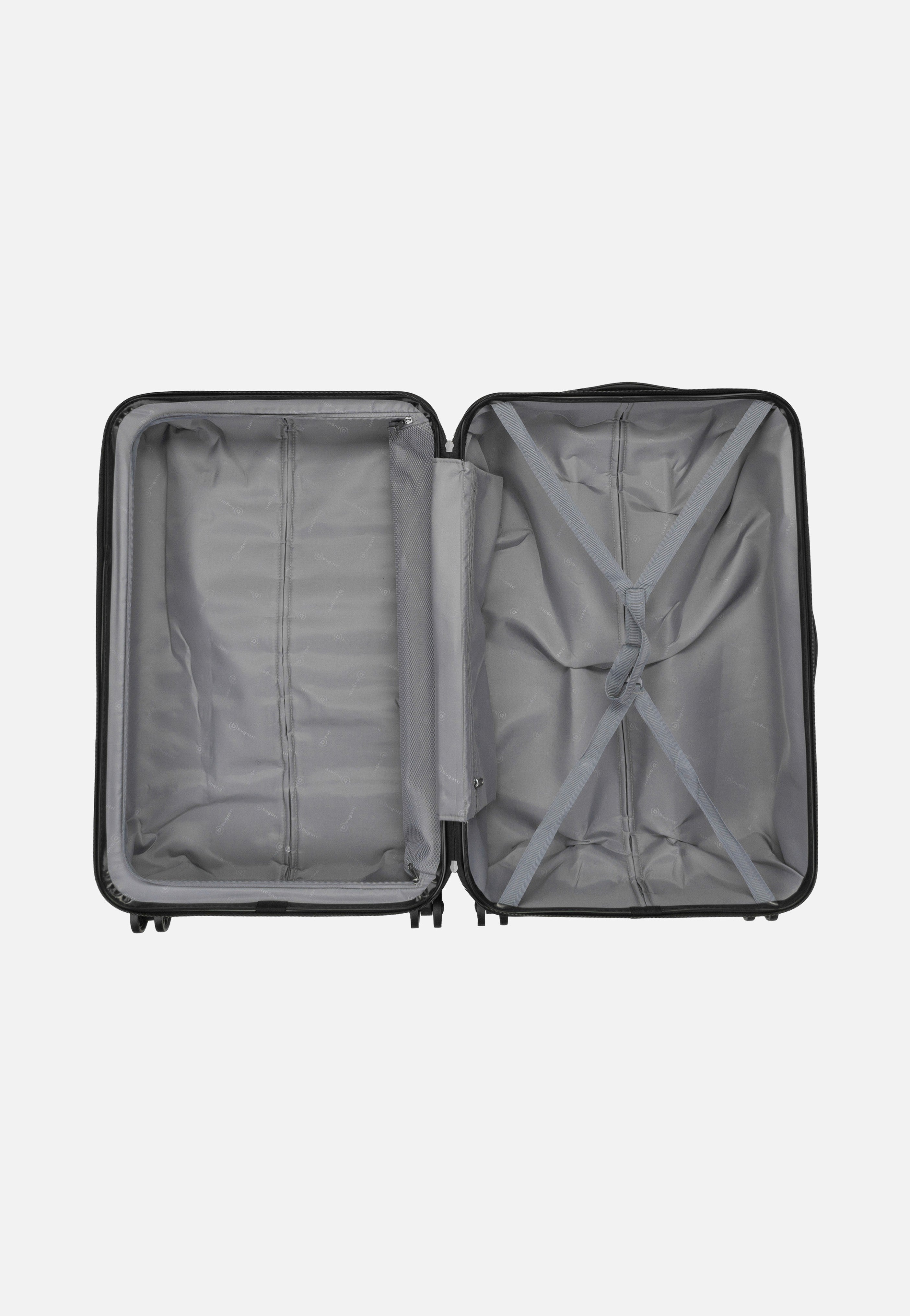 Bugatti Corium Hard Top L Silber Suitcase