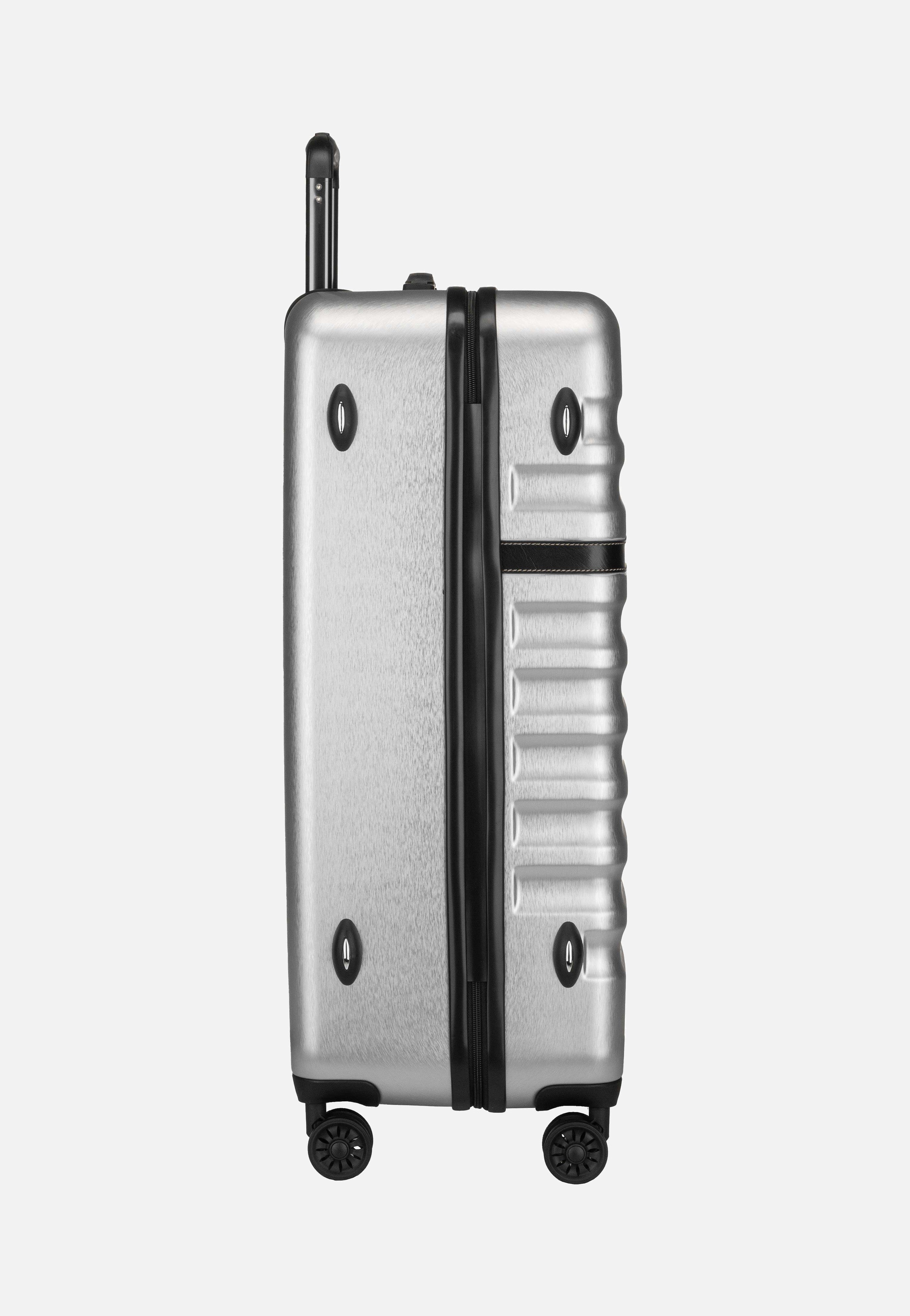 Bugatti Corium Hard Top L Silber Suitcase