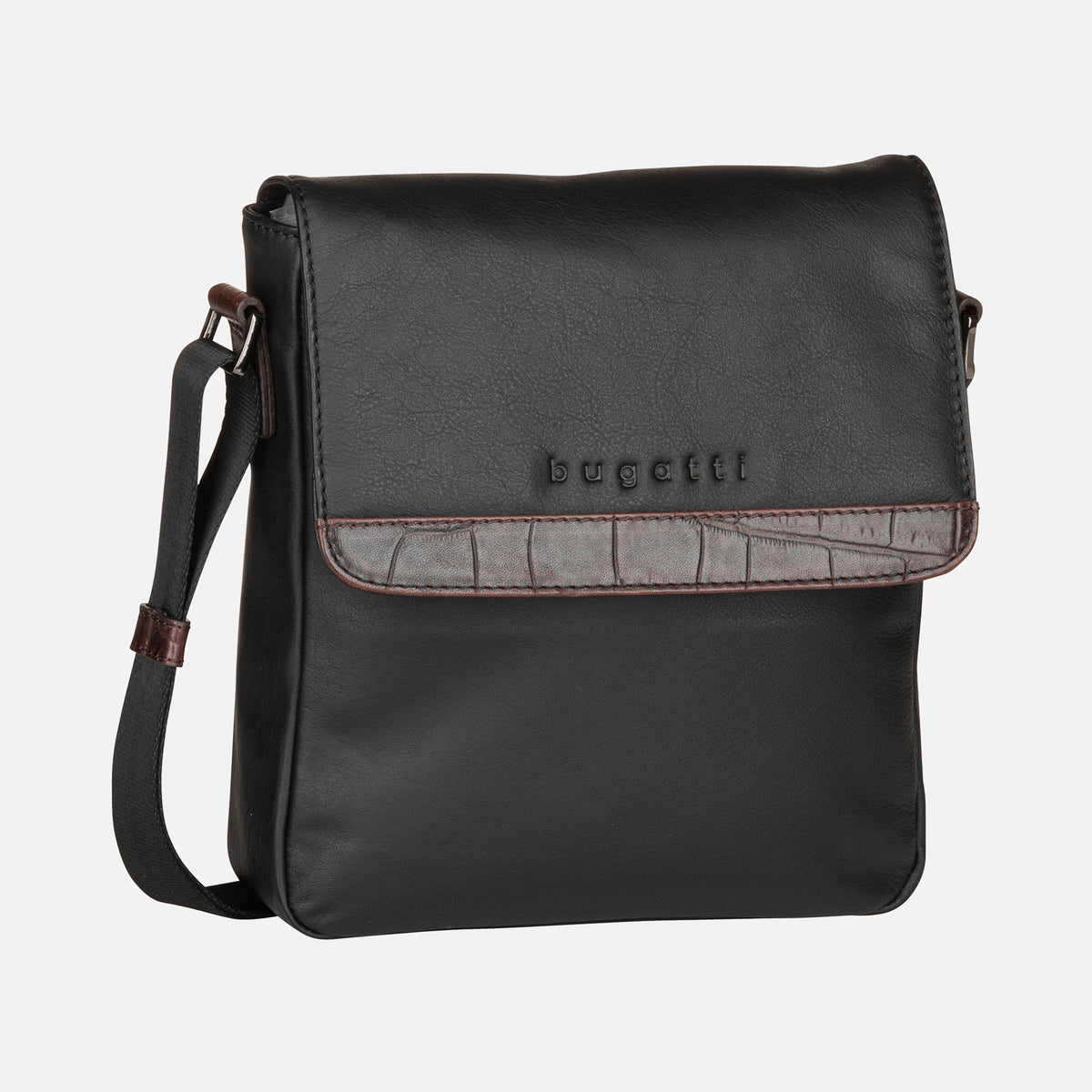 ボディバッグ Bugatti Corso DeLuxe 1656 Schwarz - Crossbody Bag | Sakoi