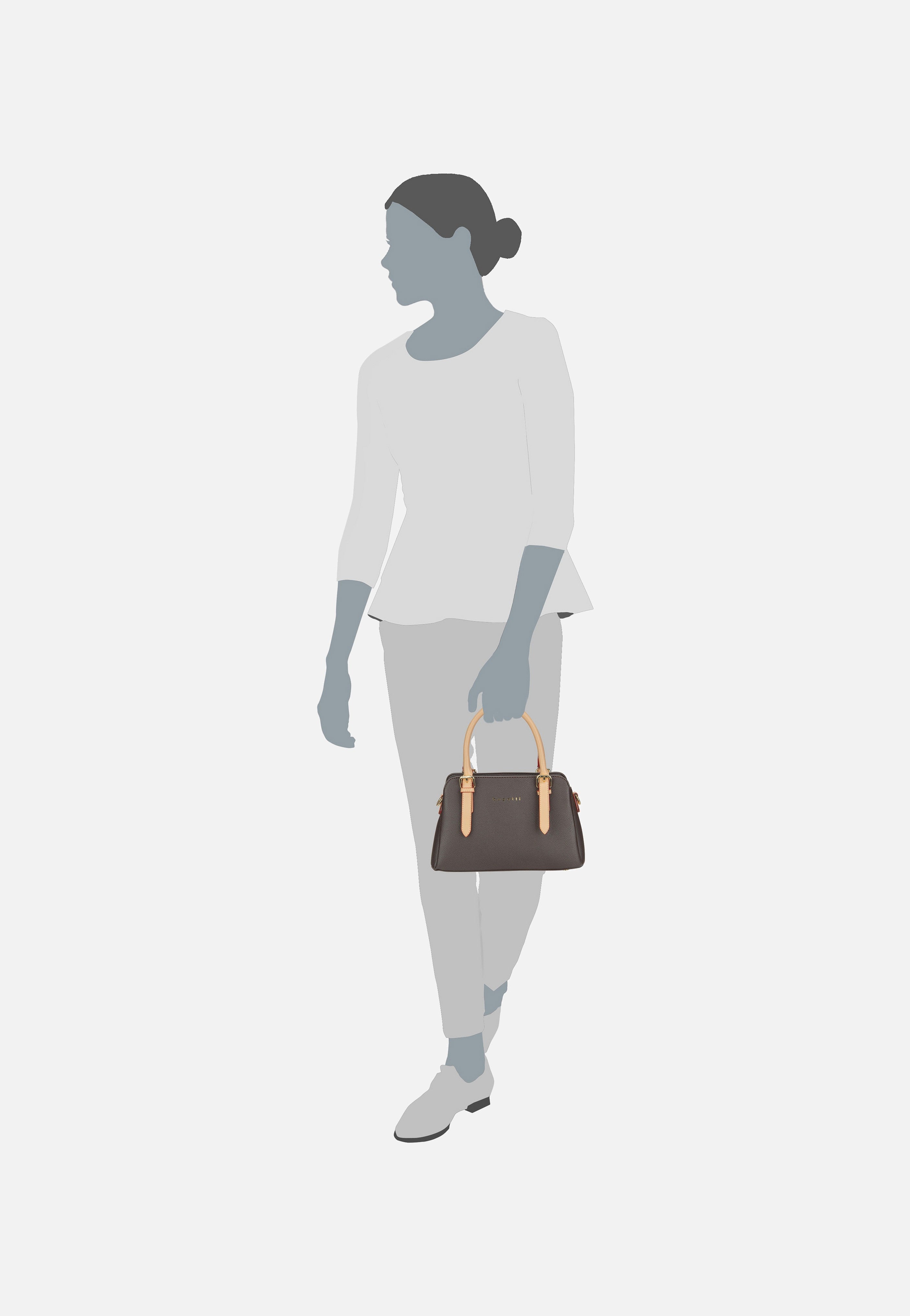 Bugatti - Ella Bowling Bag S Dunkelbraun - Bowling Bag | Women-Image