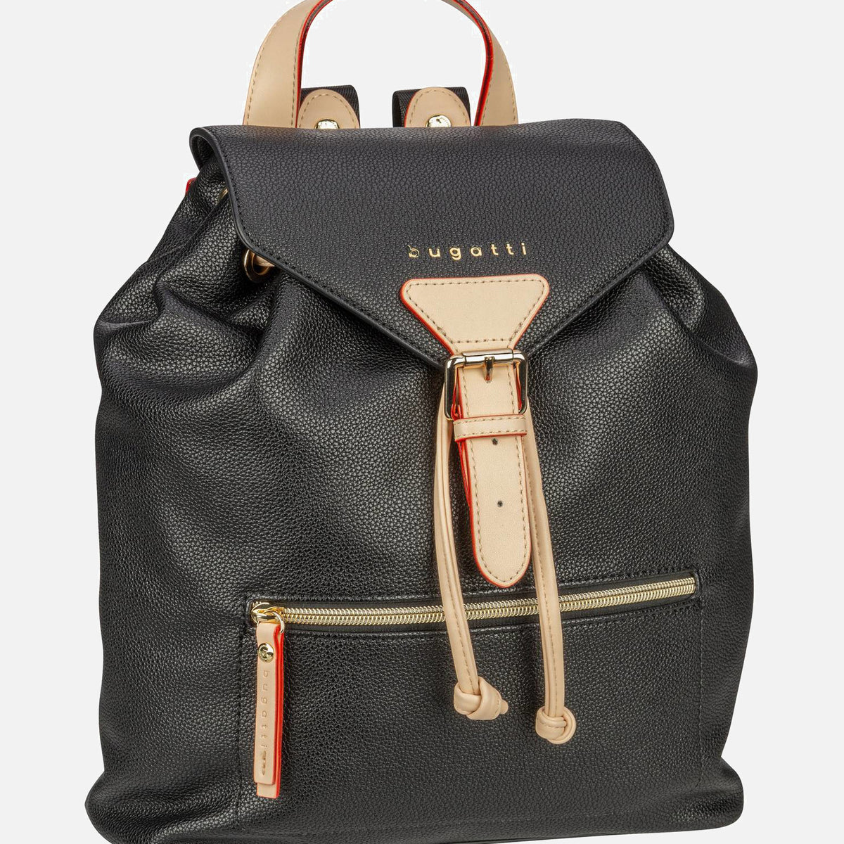 bugatti black leather backpack Bugatti Ella Ladies Schwarz - Backpack