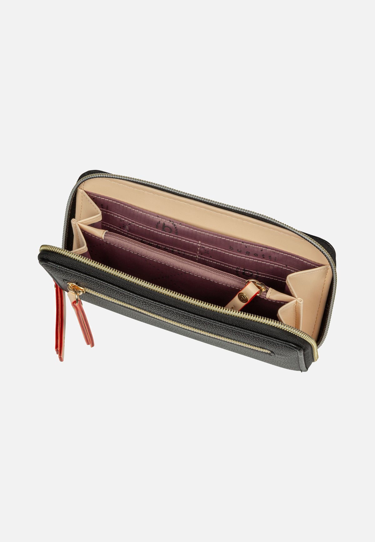 Bugatti Ella Ladies Purse Schwarz Wallet