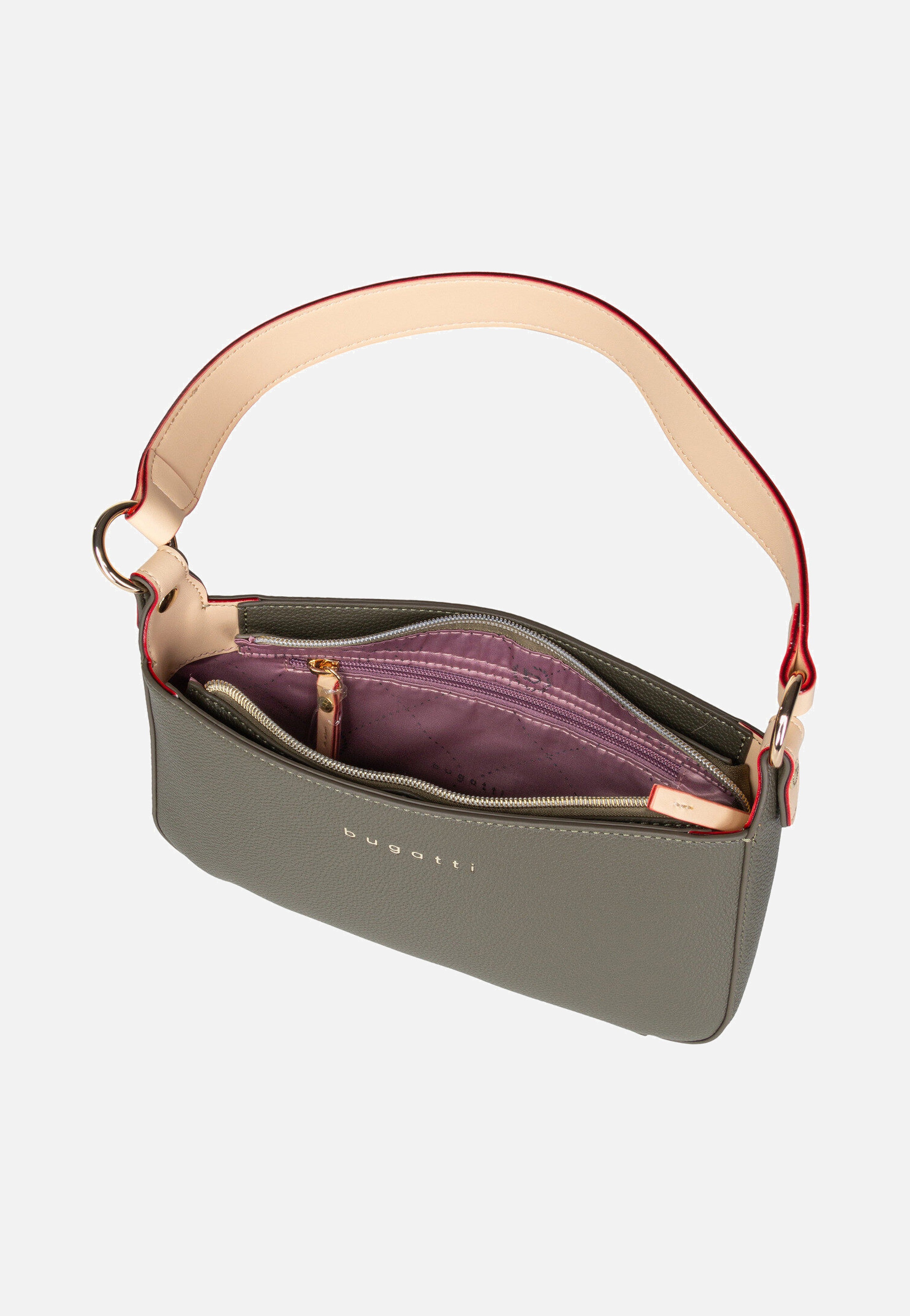 Bugatti Ella Small 6642 Olive Shoulder Bag