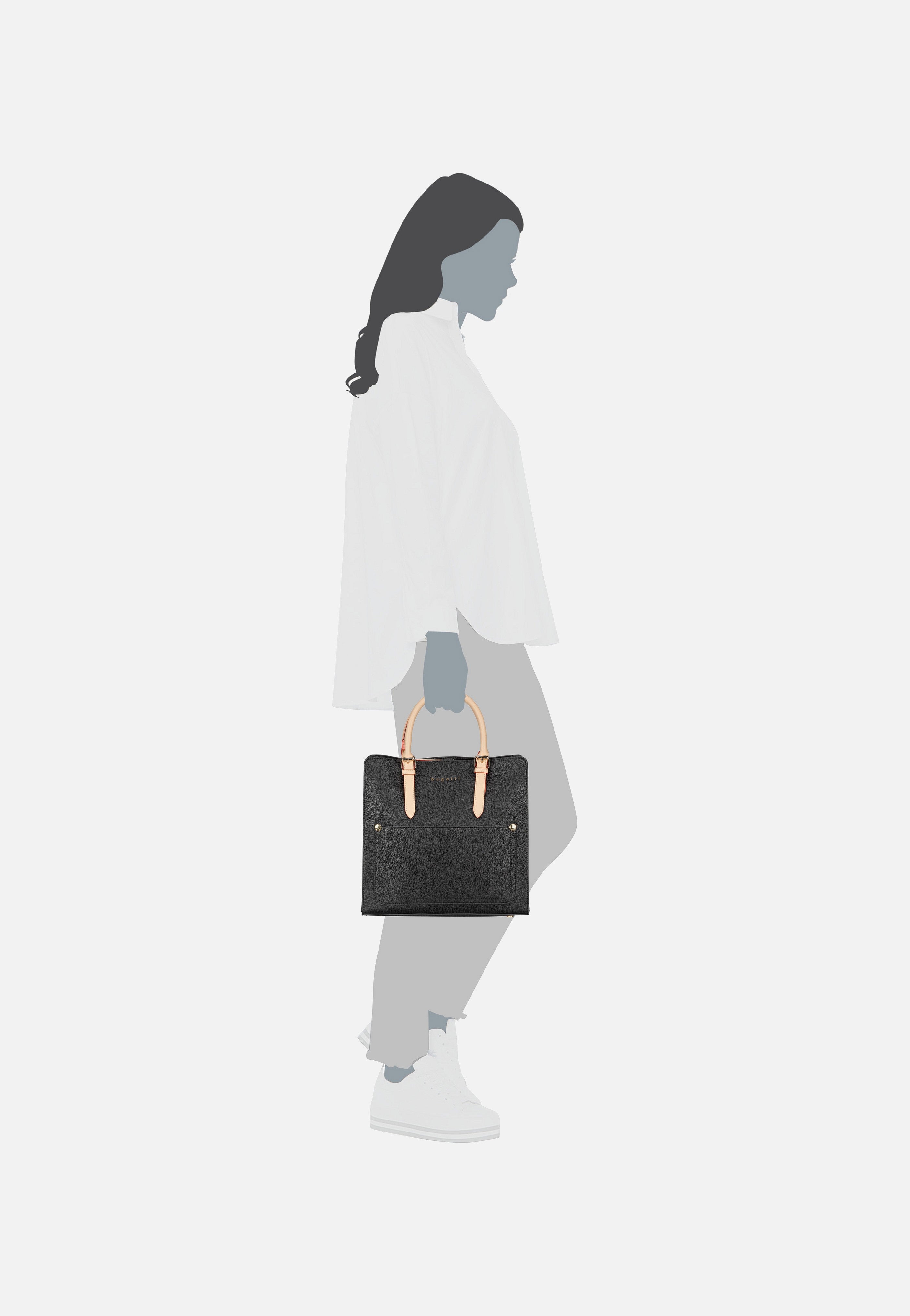 Bugatti - Ella Top Handle Large Dunkelbraun - Tote Bag | Women-Image