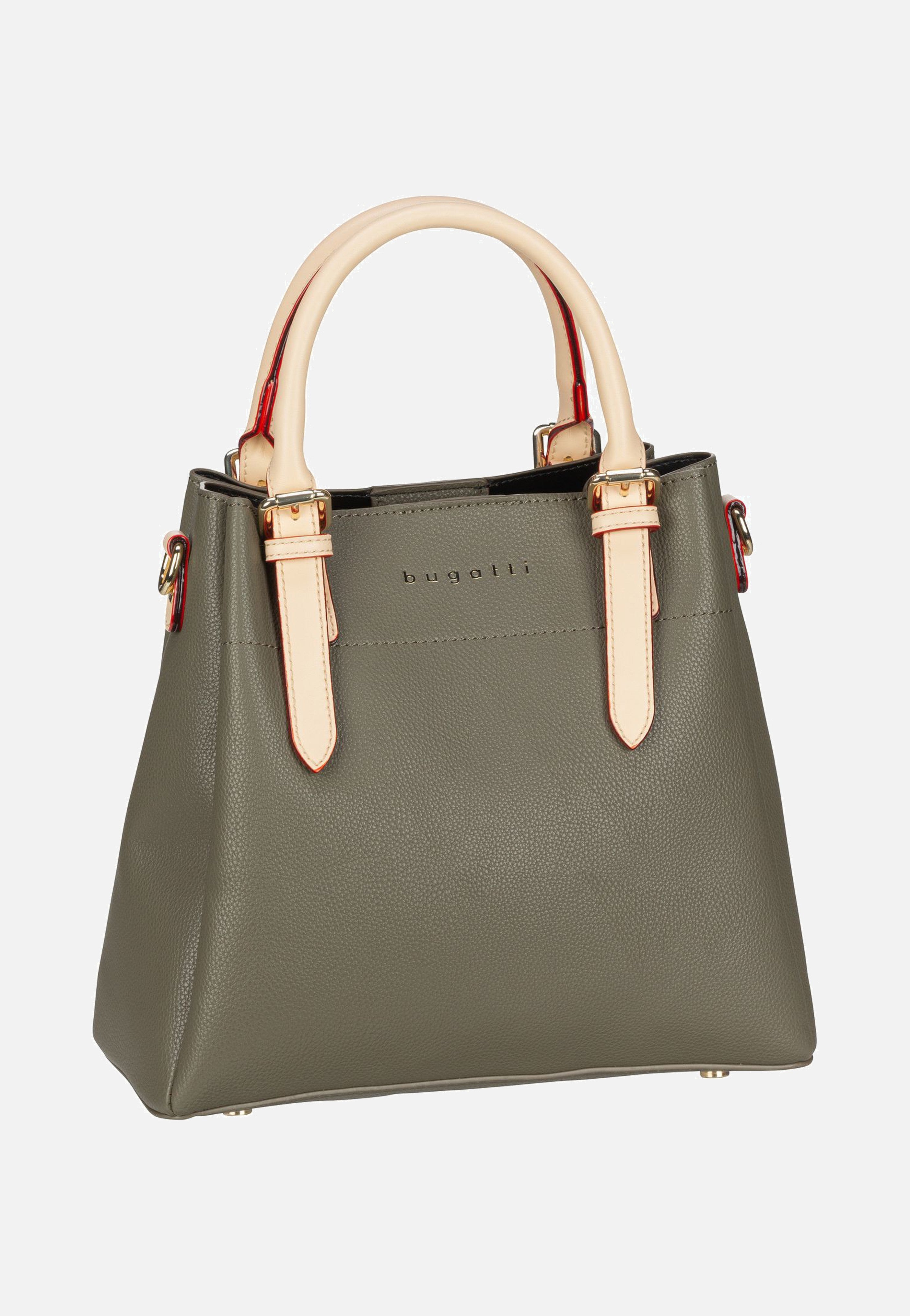 Bugatti - Ella Top Handle M Olive - Handle Bag | Women-Image