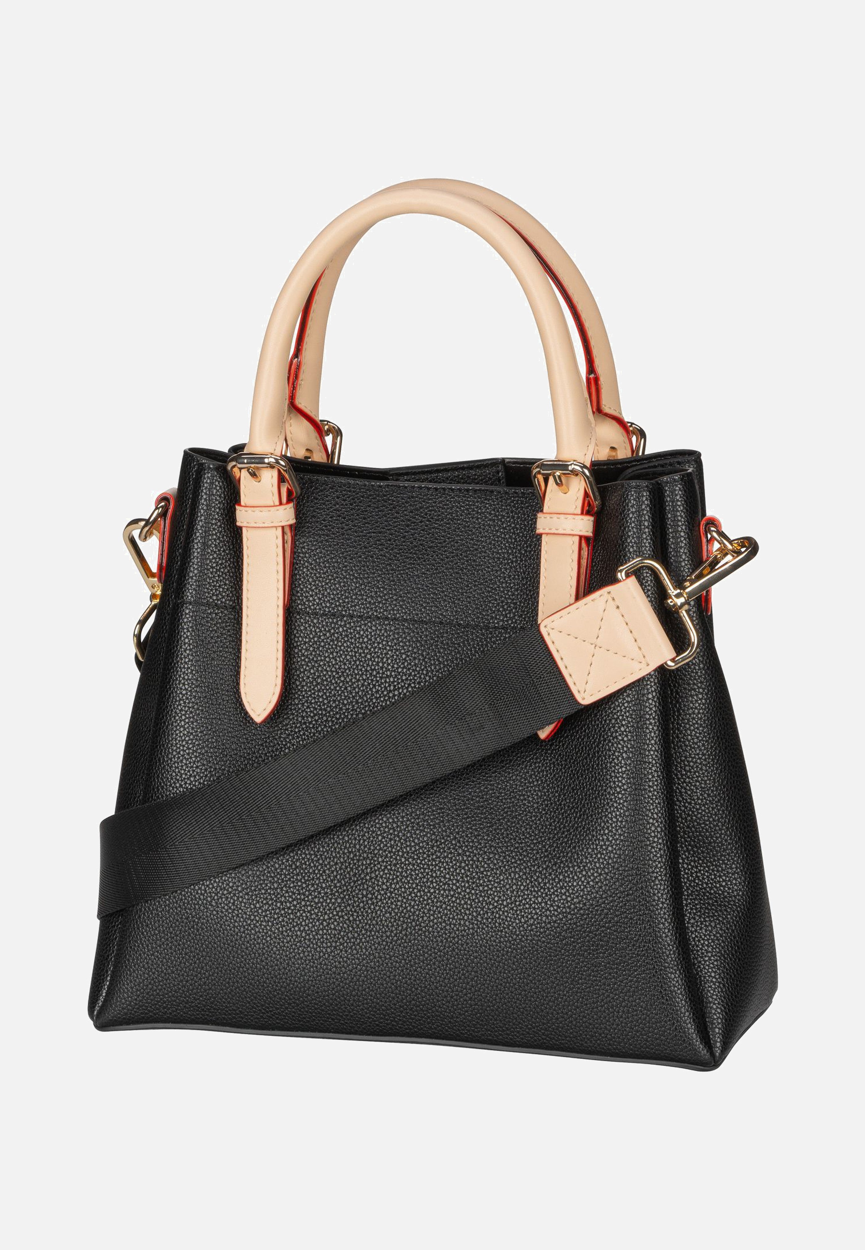 Bugatti - Ella Top Handle M Schwarz - Handle Bag | Women-Image