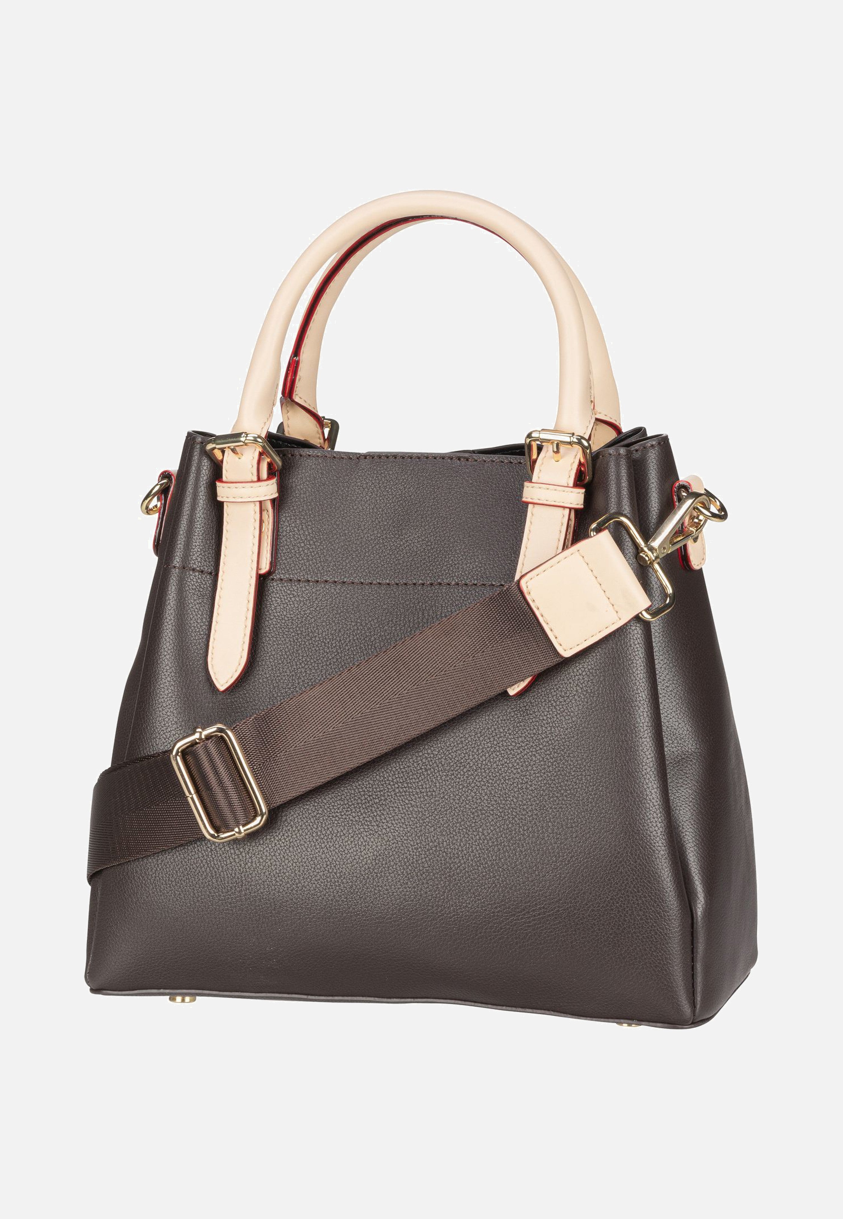 Bugatti - Ella Top Handle M Schwarz - Handle Bag | Women-Image