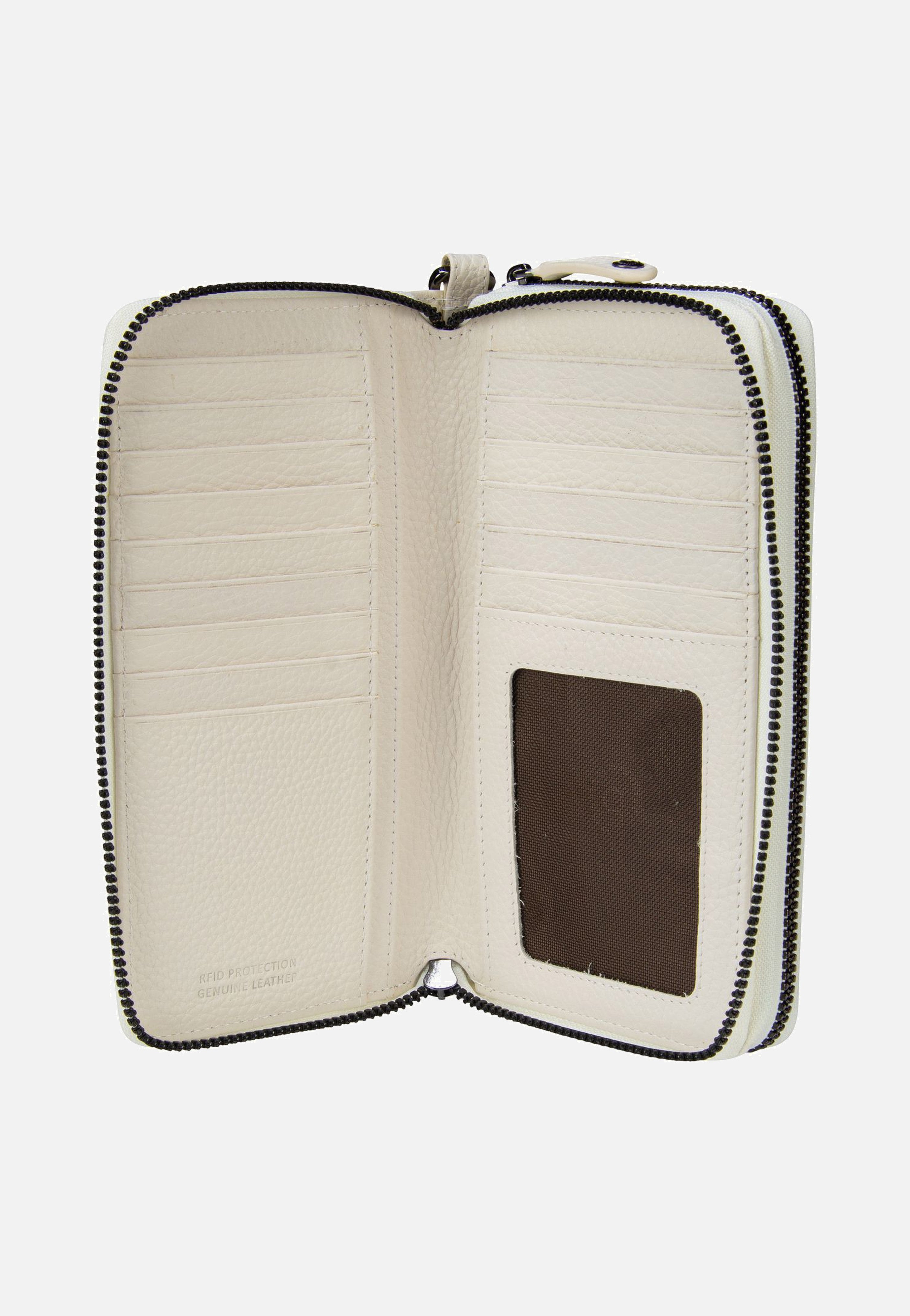 Bugatti - Elsa Ladies Double Zip Weiß - Wallet | Women-Image