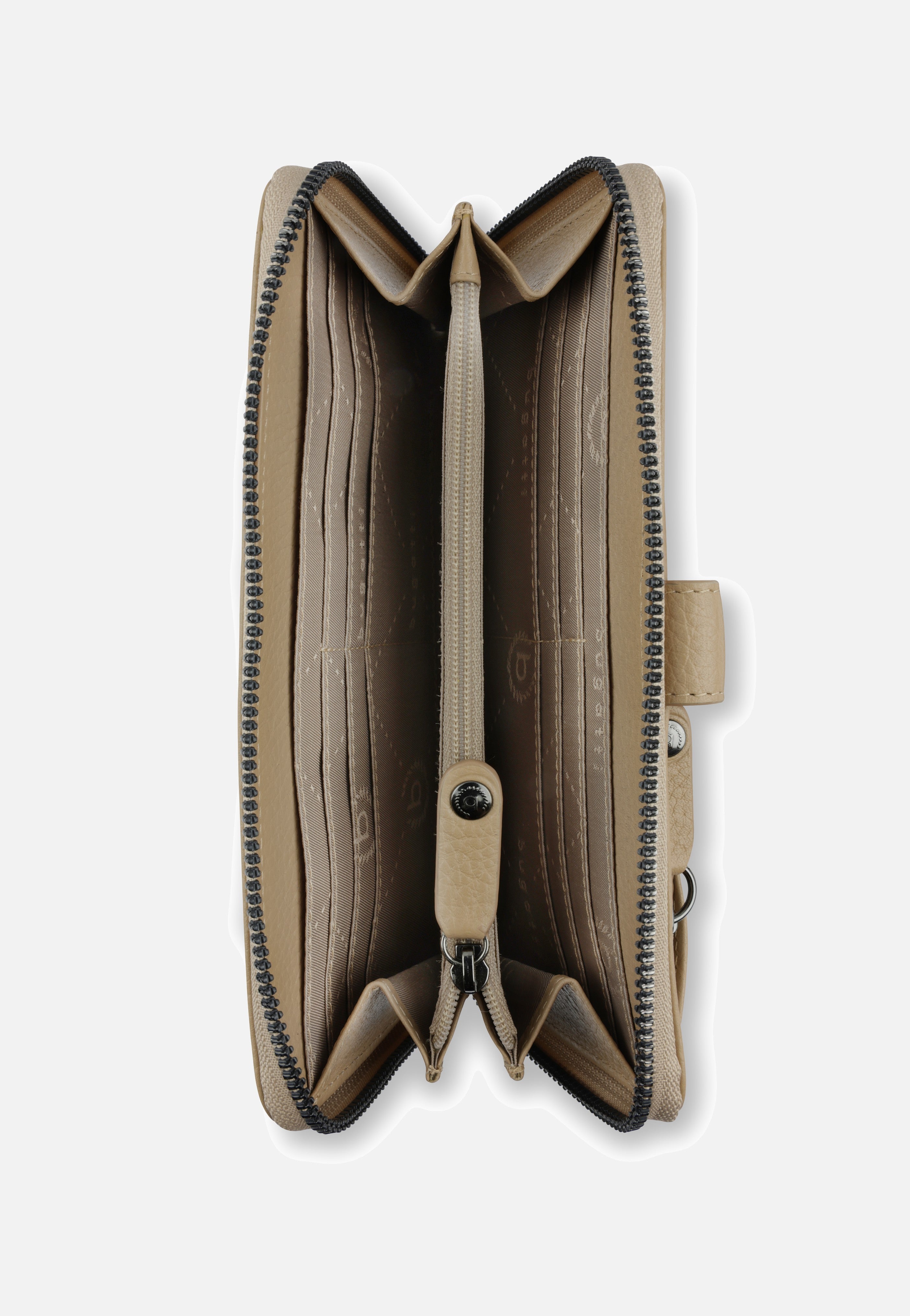 Bugatti - Elsa Long Ladies Zip Key Sand - Wallet | Women-Image