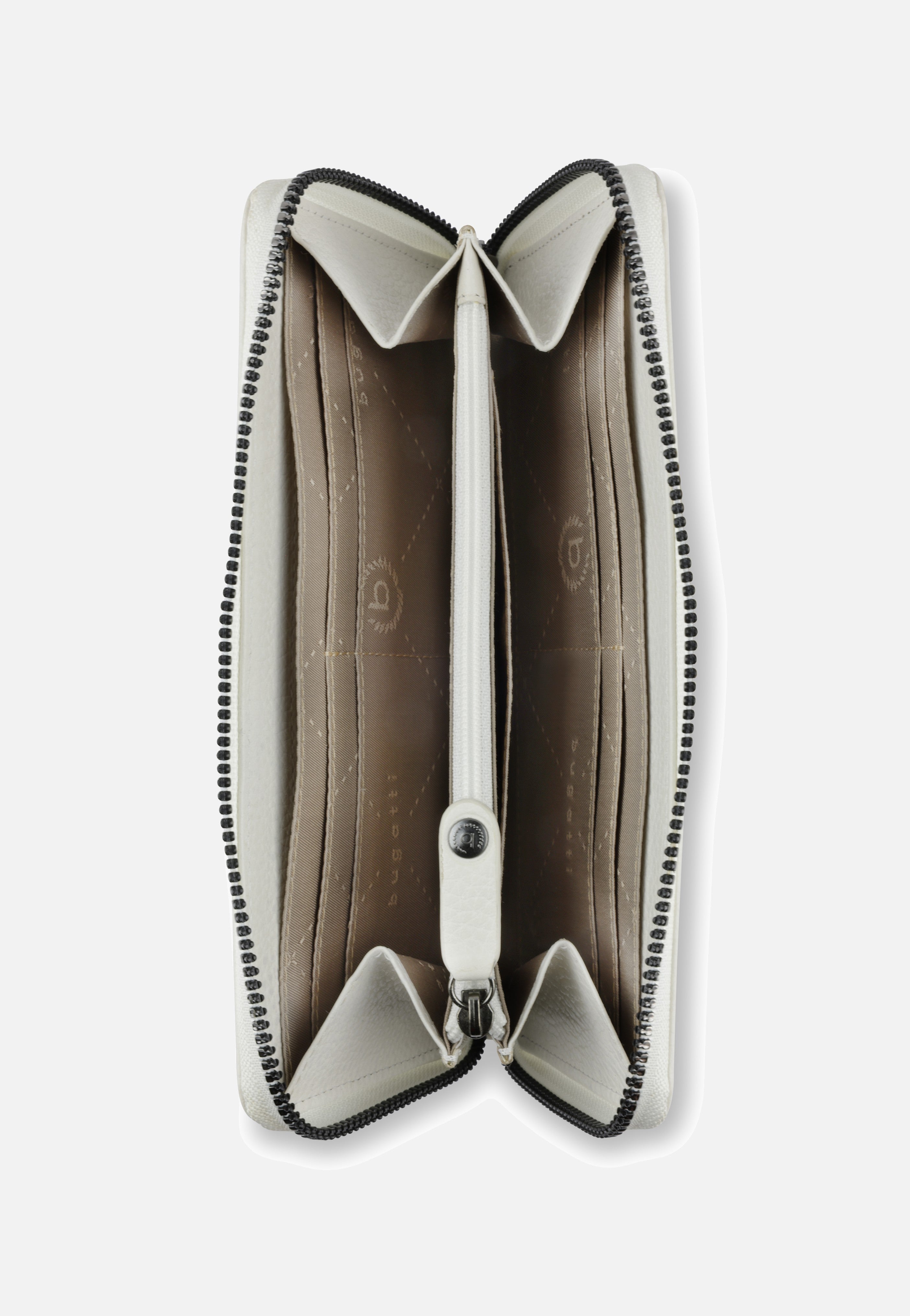 Bugatti Elsa Long Ladies Zip Weiß Wallet
