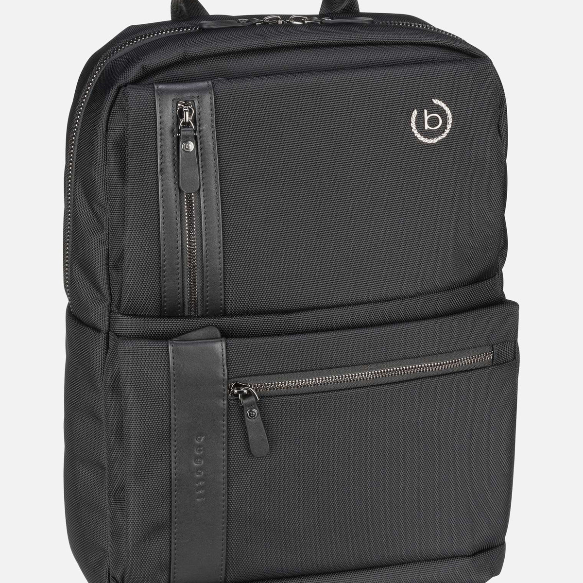 Bugatti Nero Medium Schwarz - Backpack