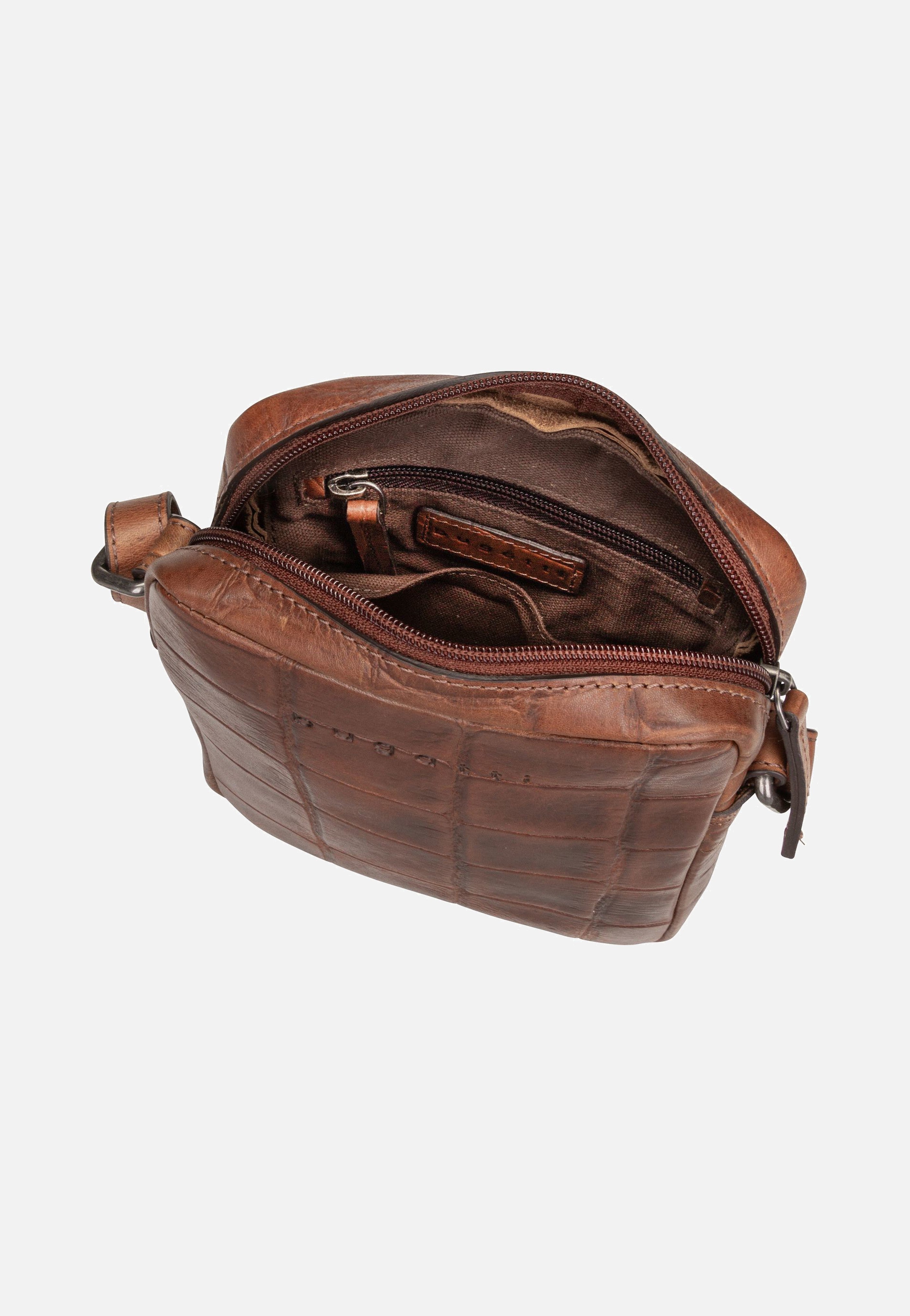 Bugatti - Nevio 5920 Cognac - Shoulder Bag | Men-Image