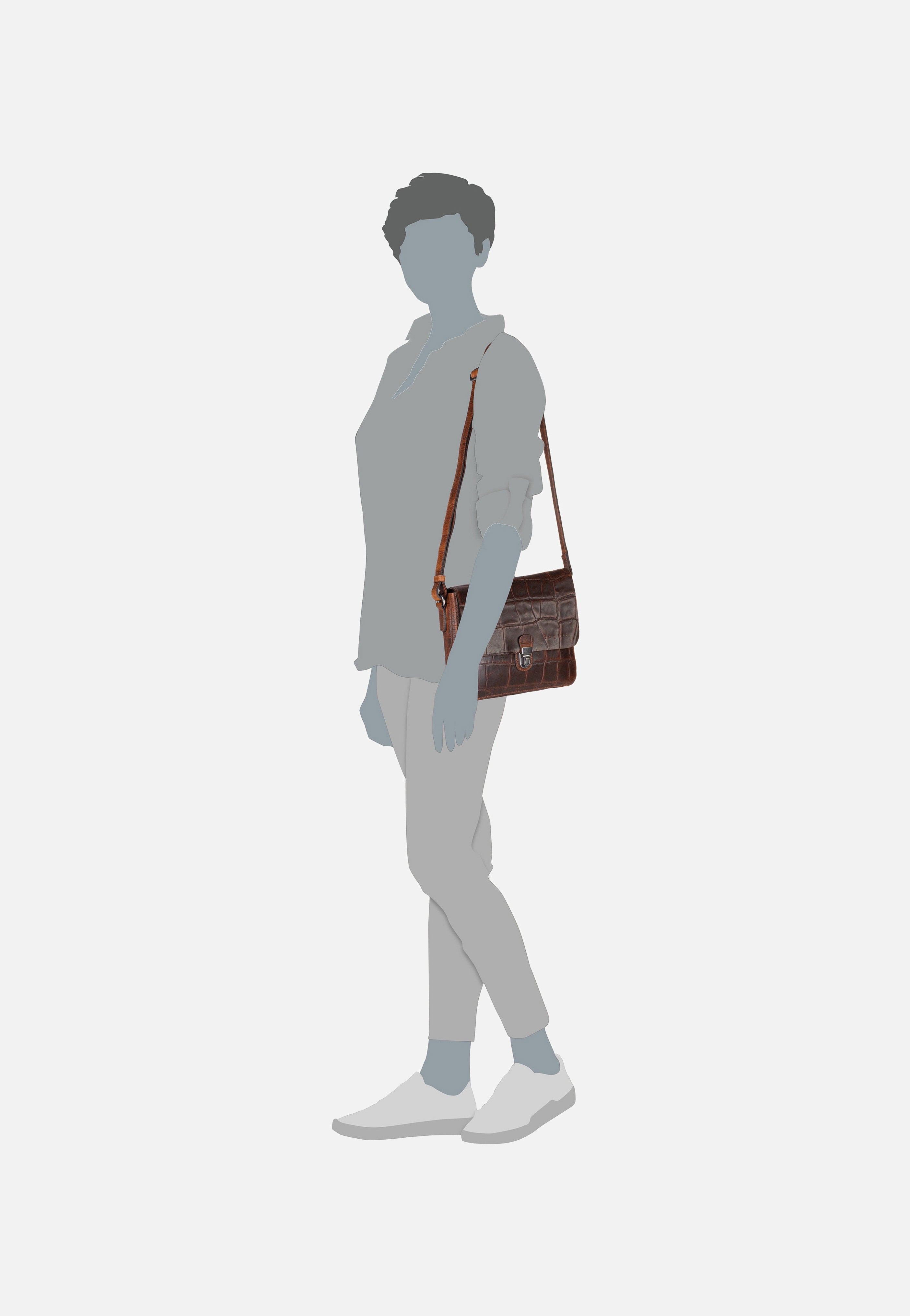 Bugatti - Nevio 5921 Cognac - Crossbody Bag | Neutral-Image