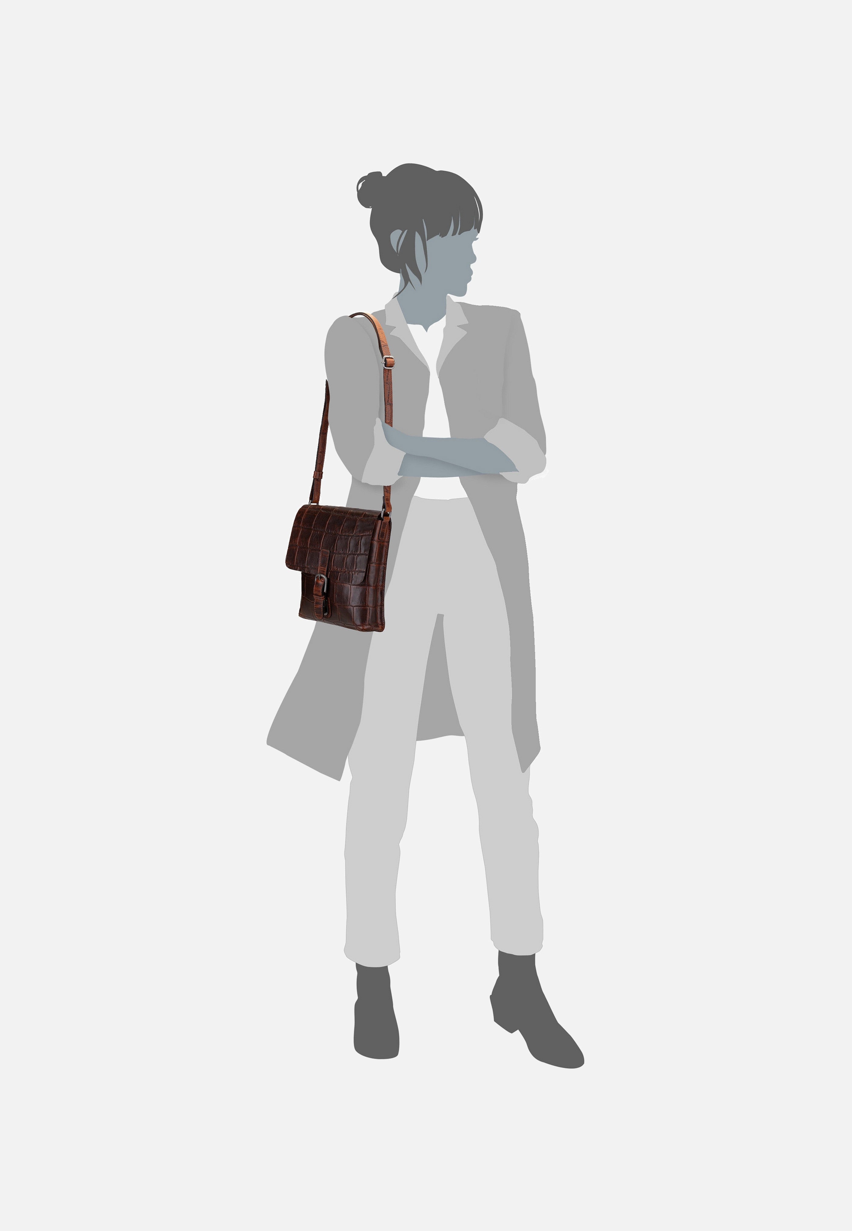 Bugatti - Nevio 5923 Cognac - Crossbody Bag | Neutral-Image