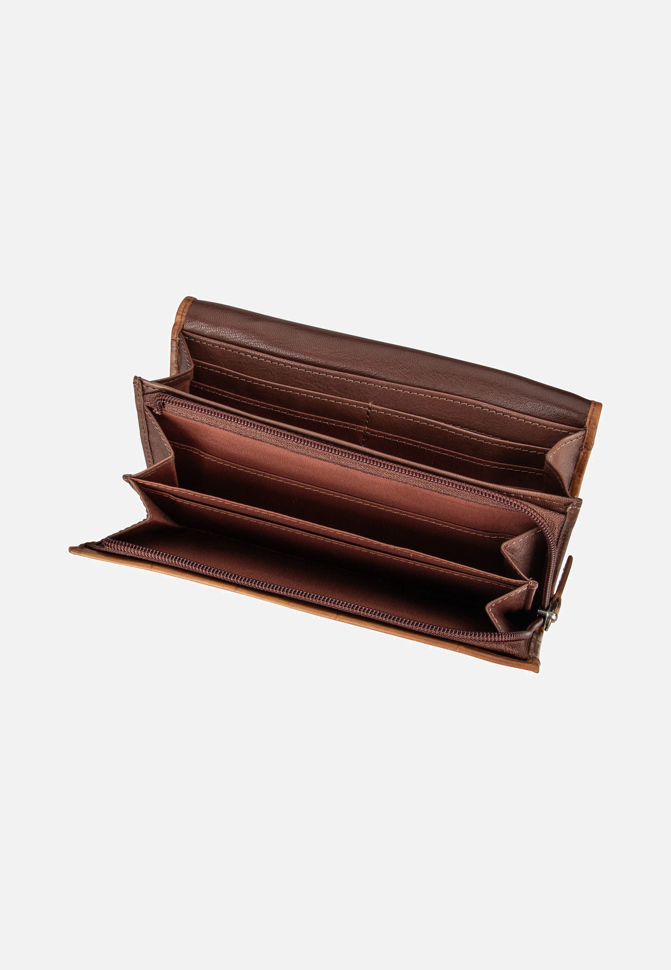 Bugatti - Nevio Ladies Long With Flap Cognac - Wallet | Women-Image