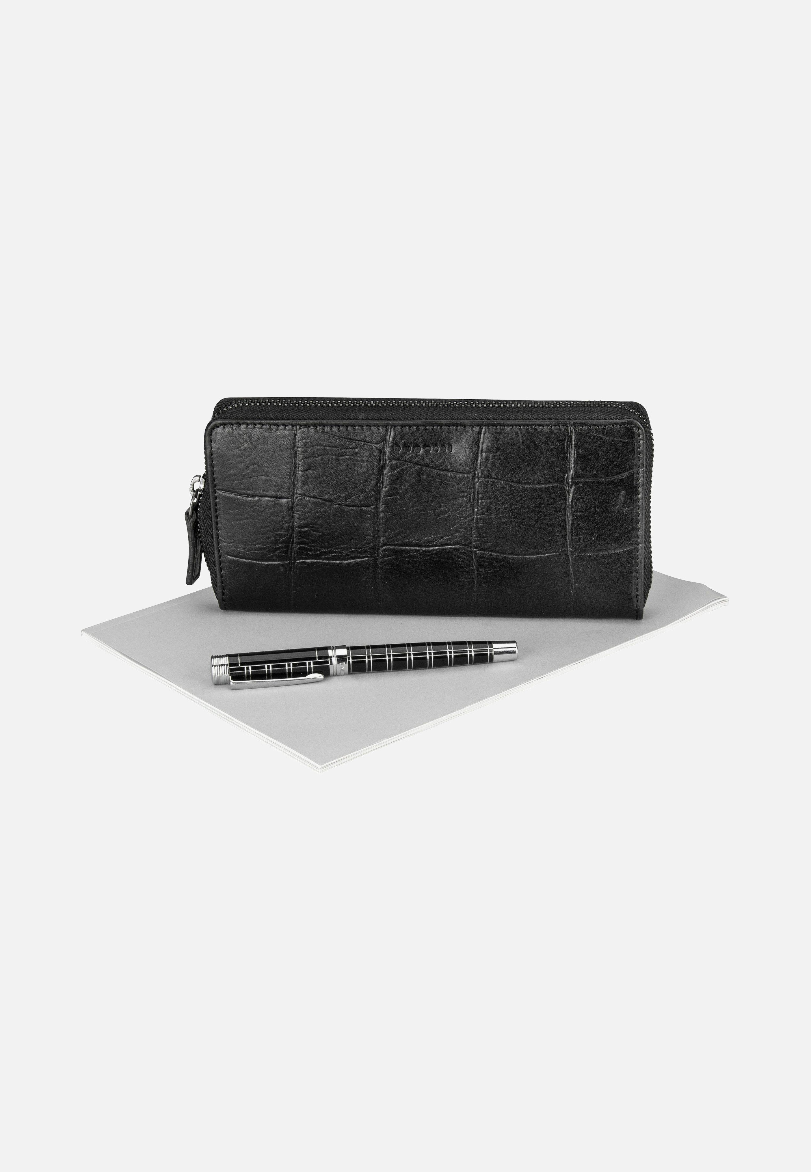 Bugatti - Nevio Ladies Long With Zip Schwarz - Wallet | Women-Image