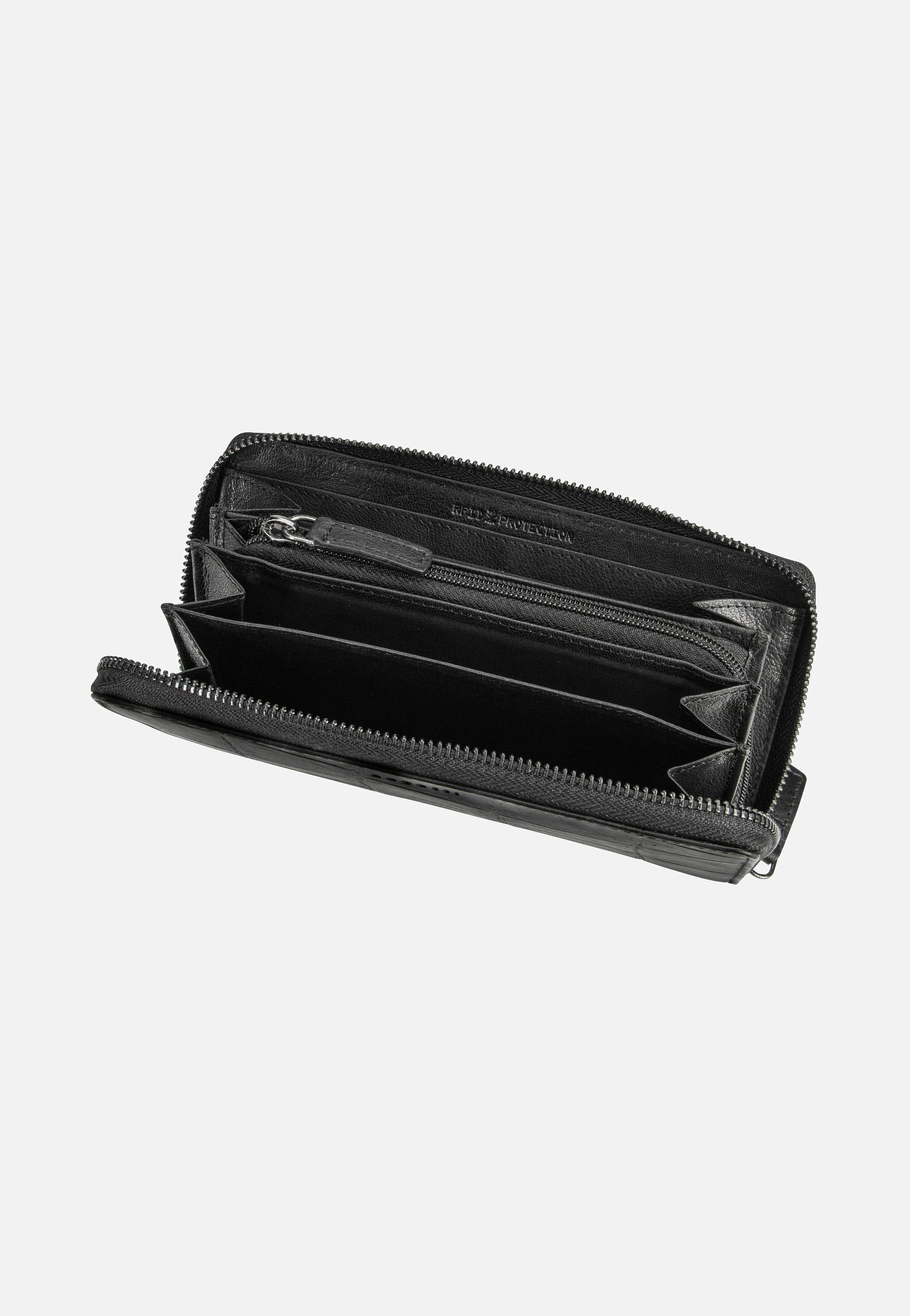 Bugatti - Nevio Ladies Long With Zip Schwarz - Wallet | Women-Image