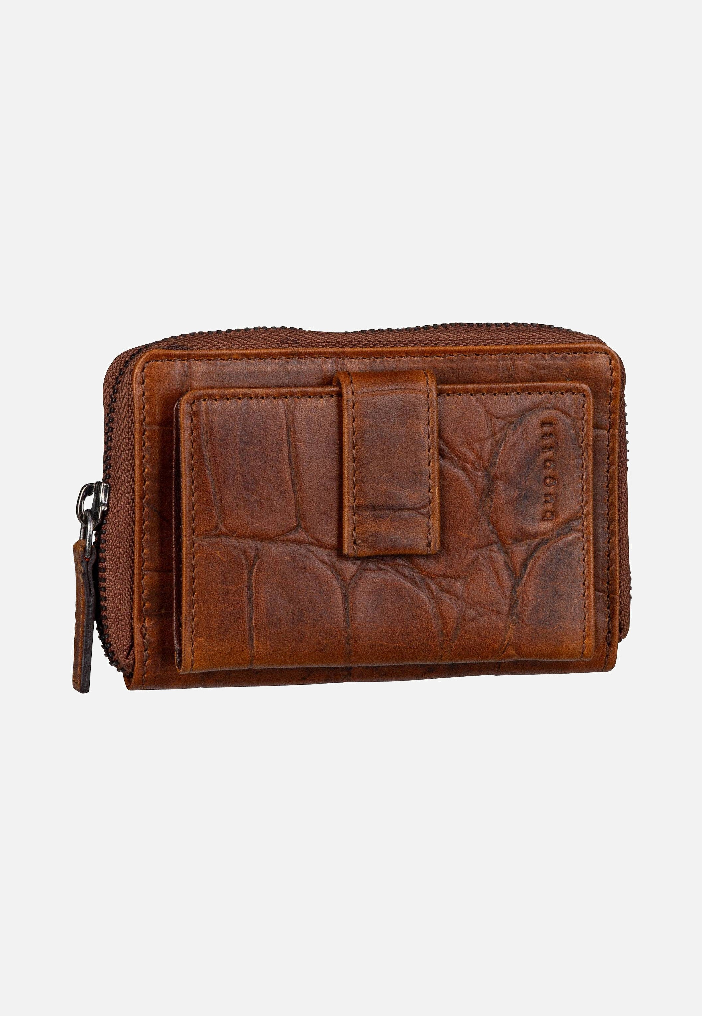 Bugatti Nevio Zip 5911 Cognac Wallet