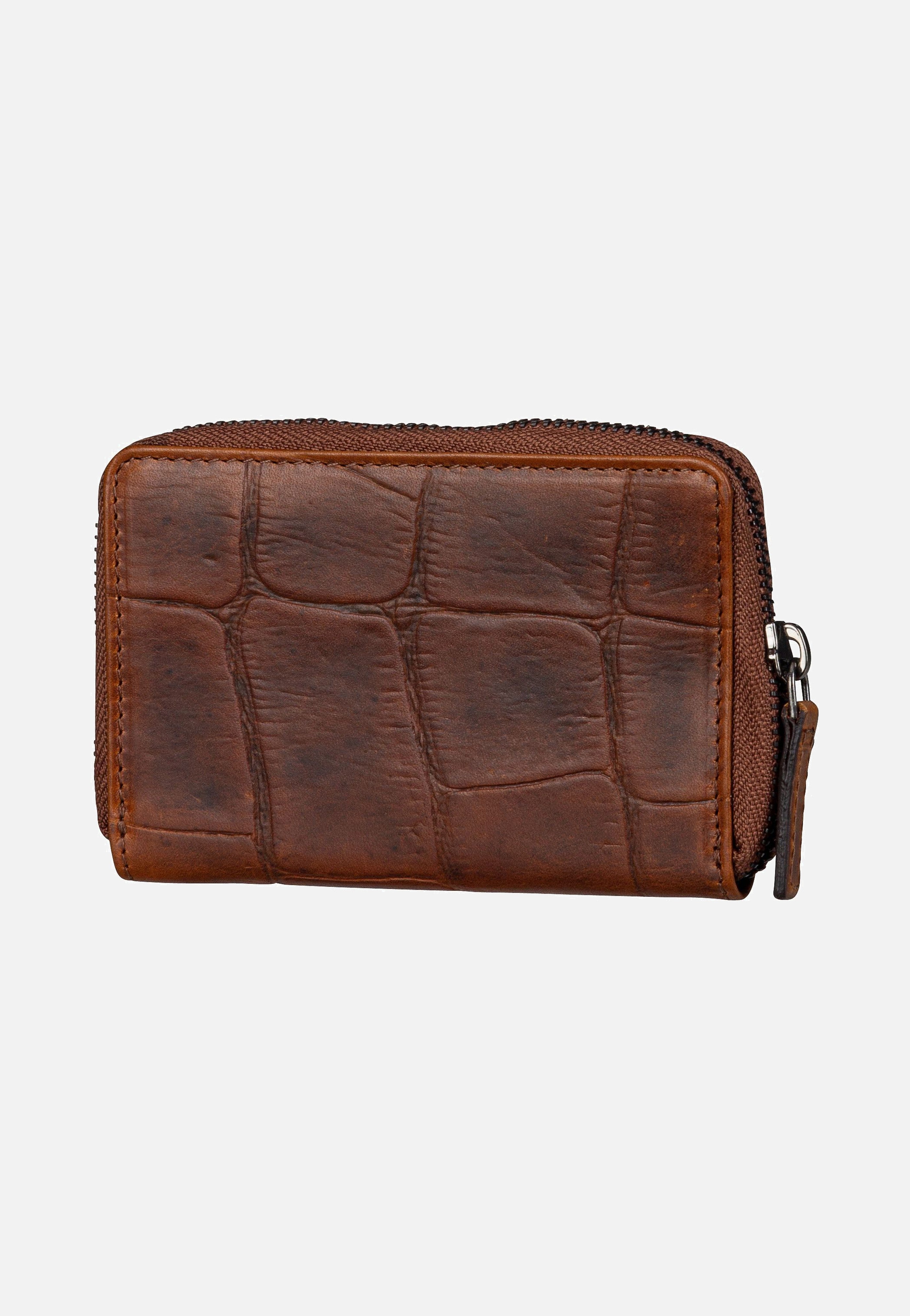 Bugatti Nevio Zip 5911 Cognac Wallet