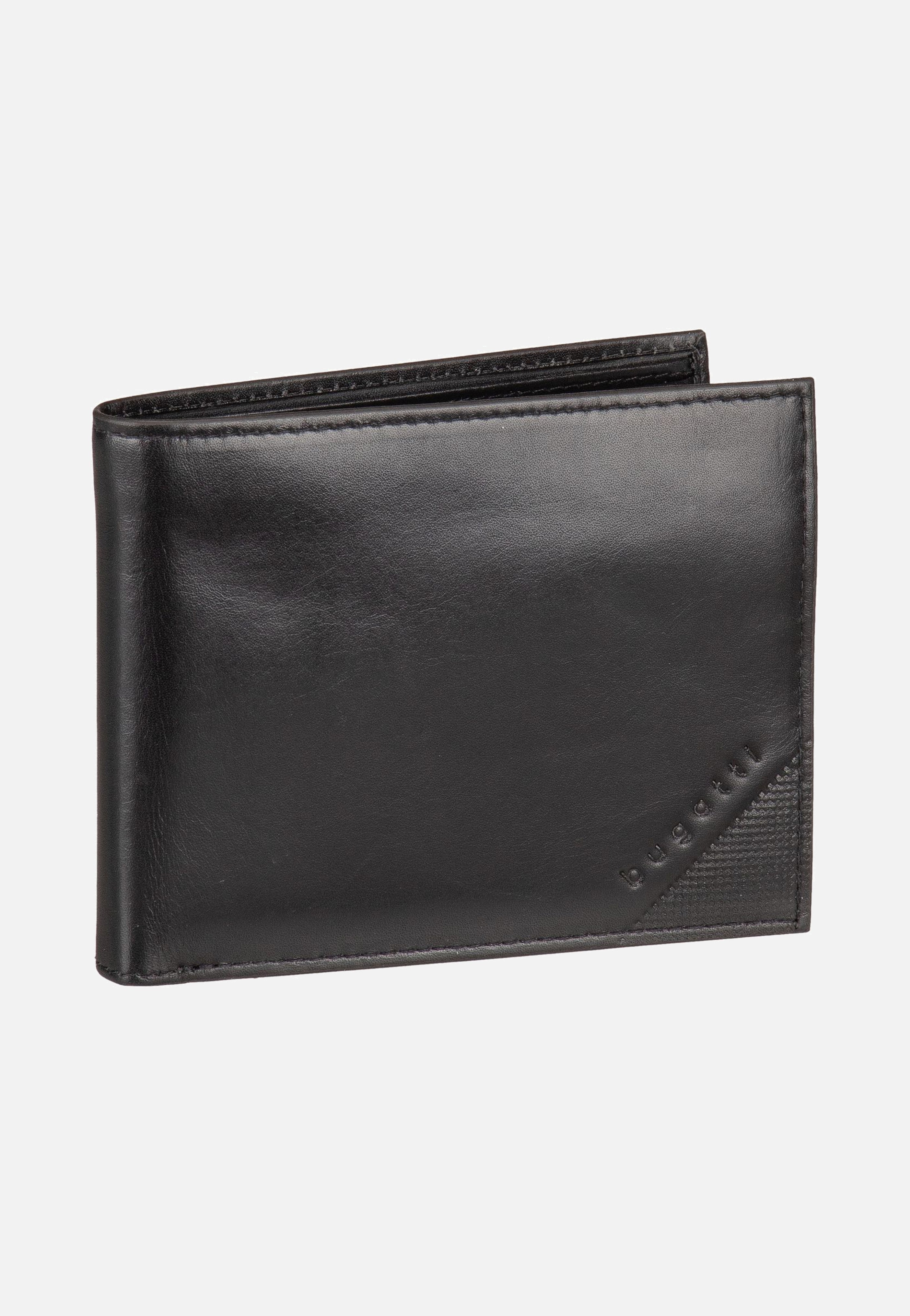 Bugatti - Nobile Horizontal with Flap Schwarz - Wallet | Men-Image