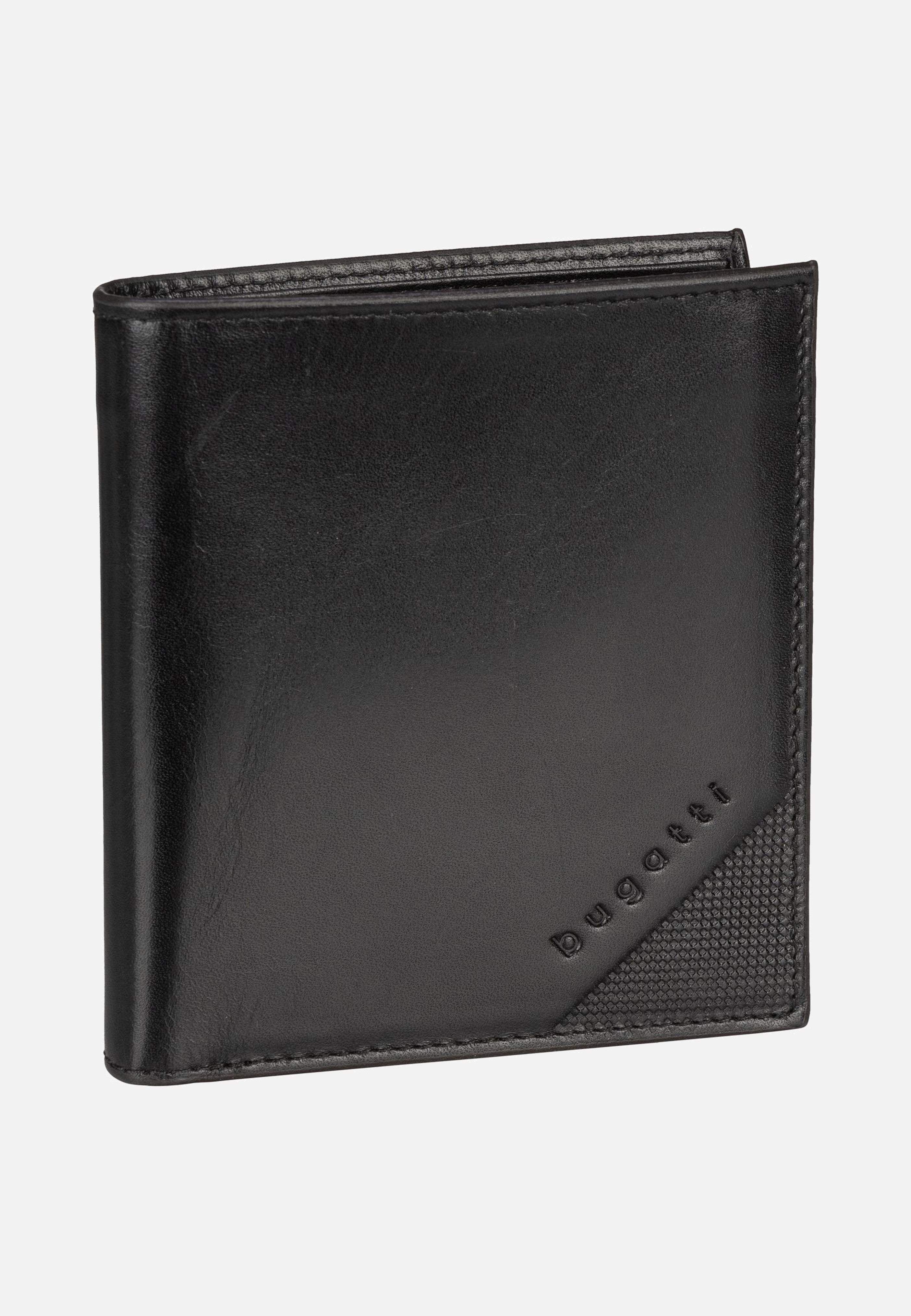 Bugatti - Nobile Vertical Small with Flap Schwarz - Wallet | Men-Image