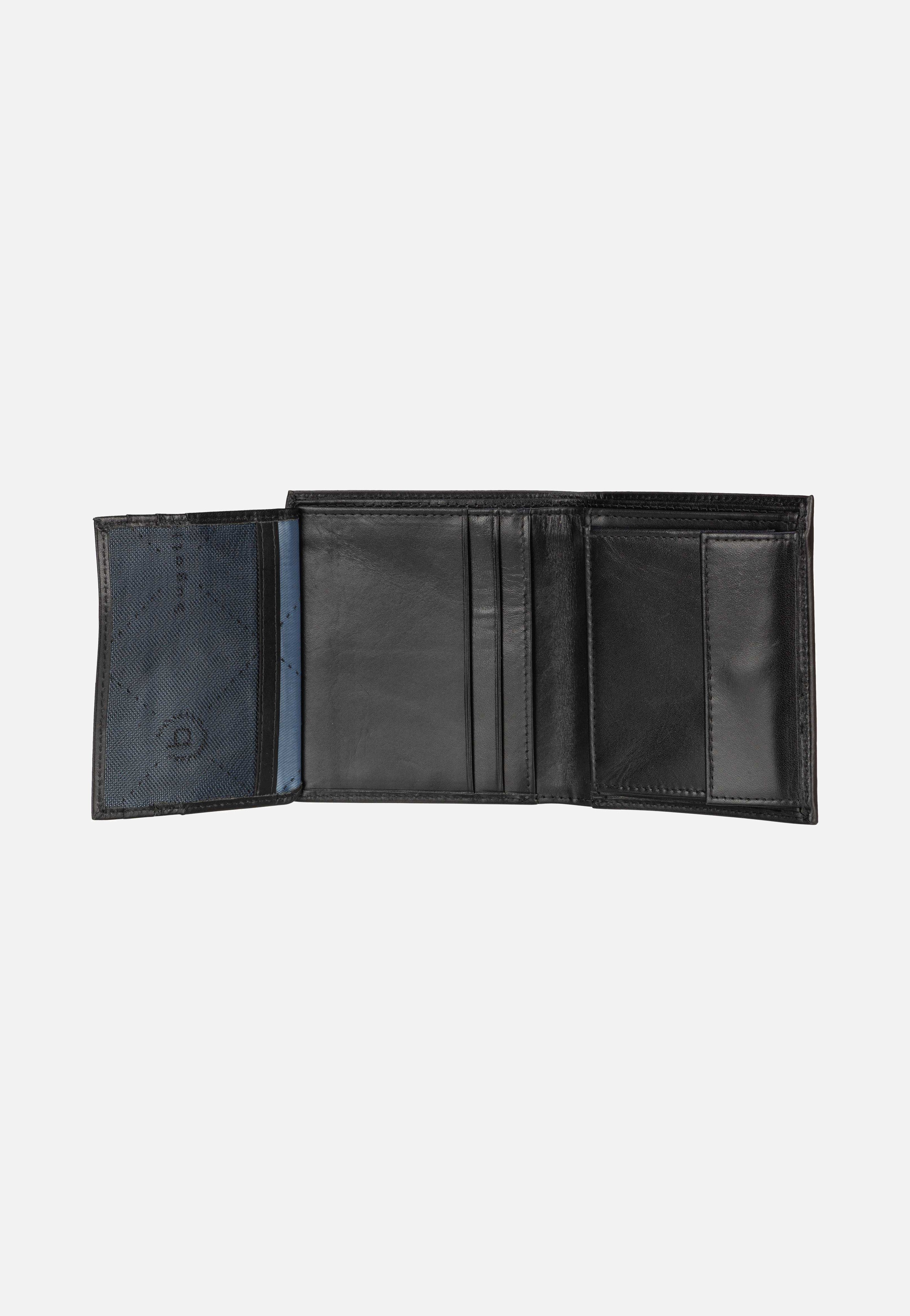 Bugatti - Nobile Vertical Small with Flap Schwarz - Wallet | Men-Image