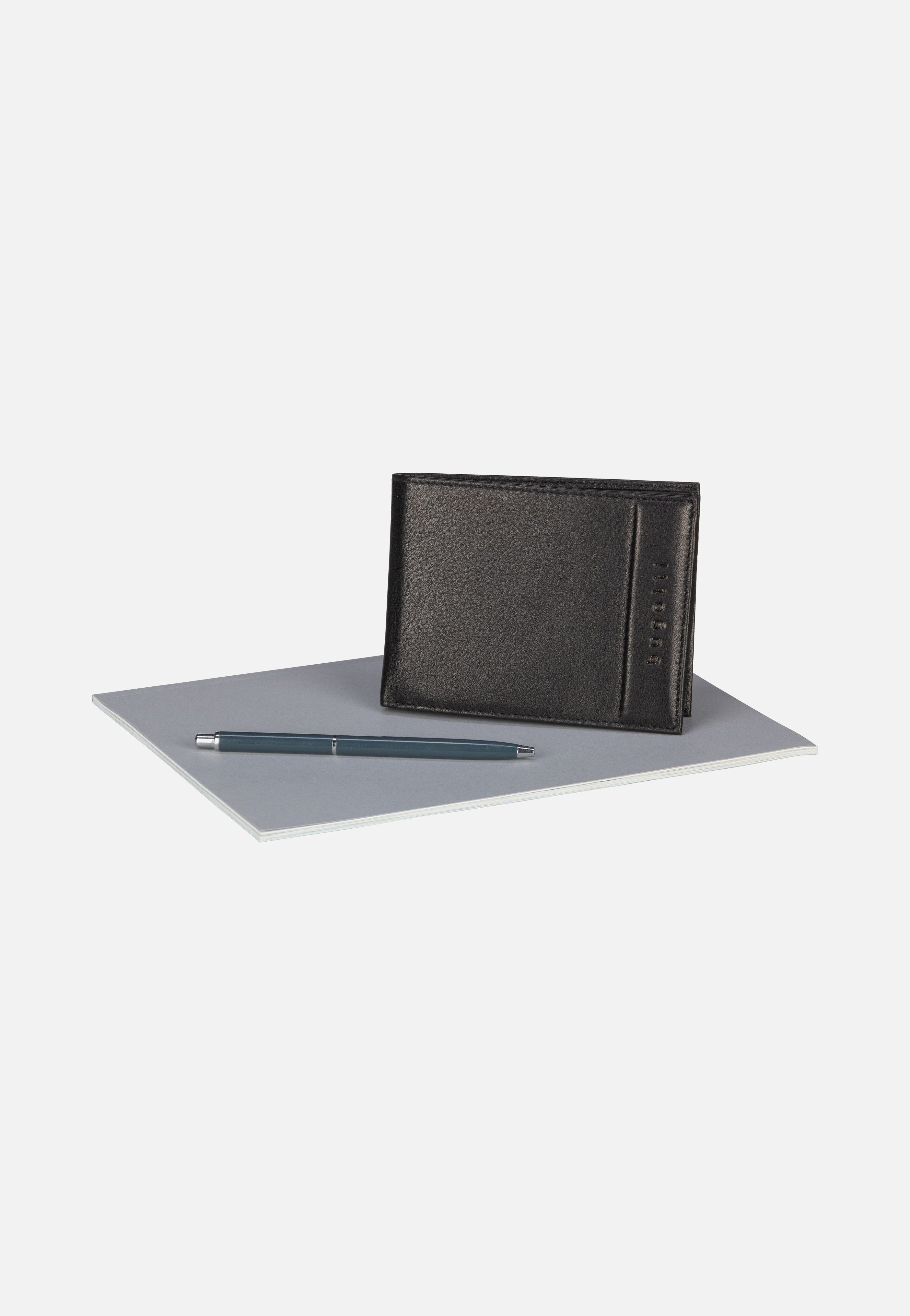 Bugatti - Nome Horizontal with Flap III Schwarz - Wallet | Men-Image