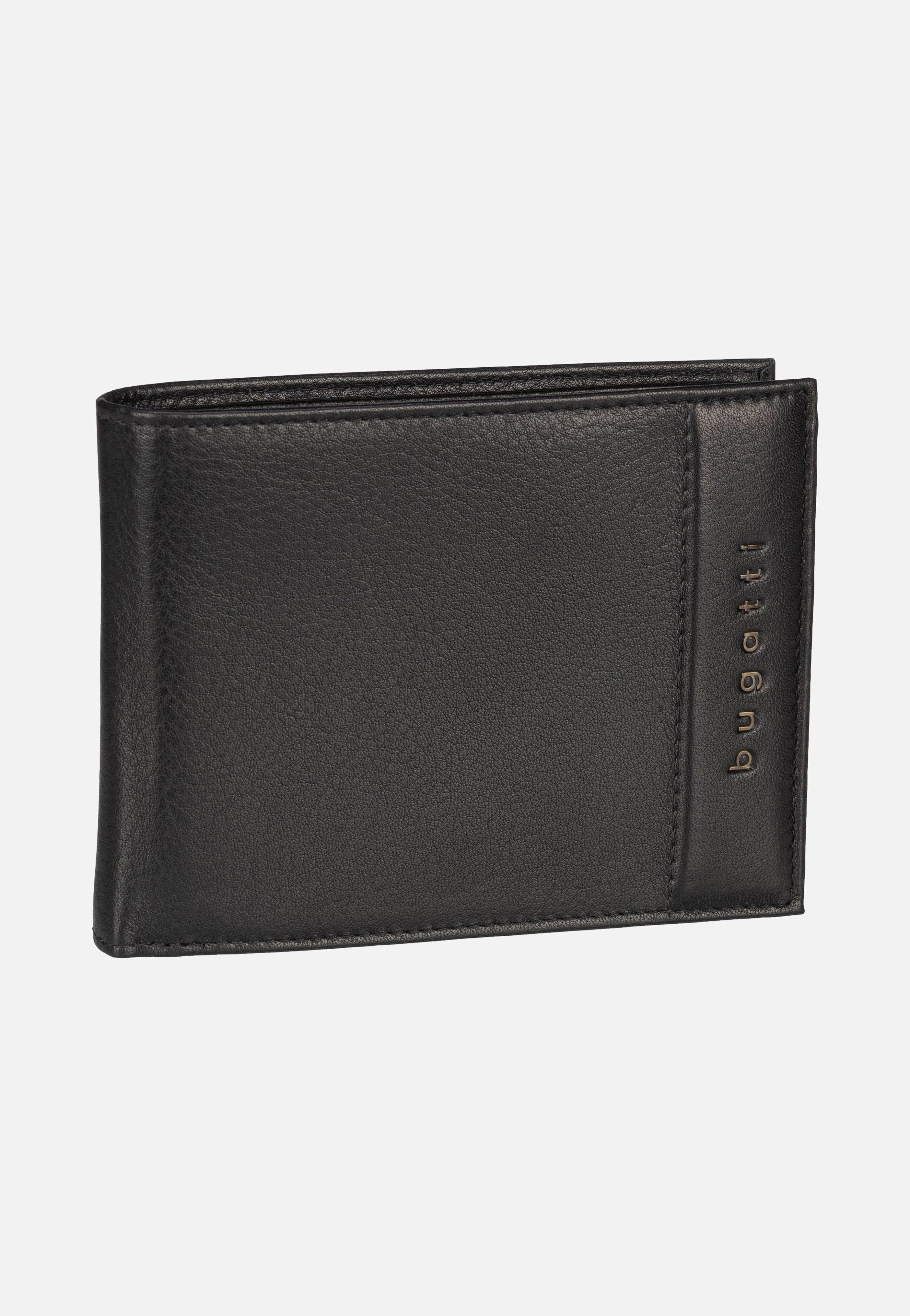 Bugatti - Nome Horizontal with Flap III Schwarz - Wallet | Men-Image
