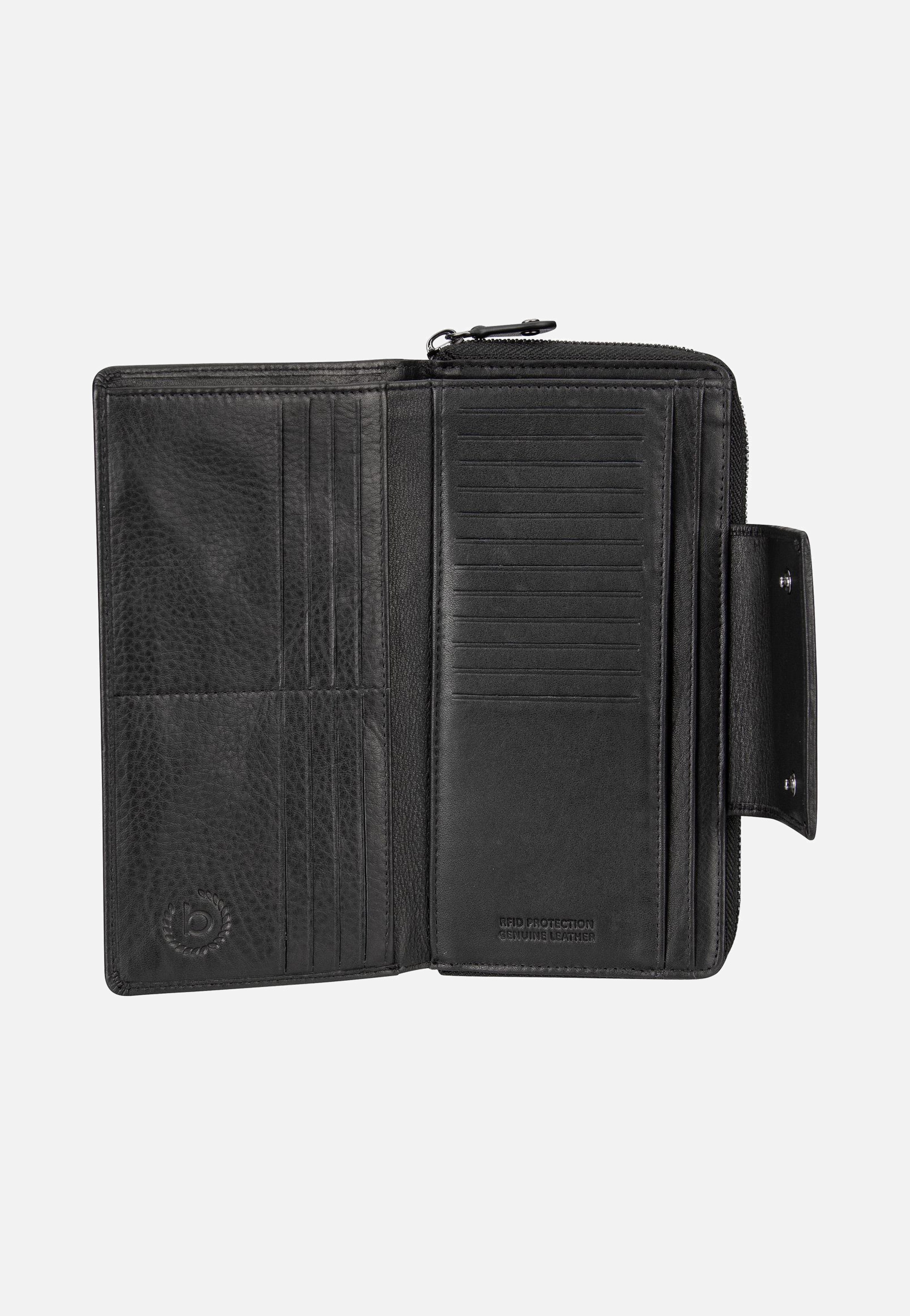 Bugatti Nome Long Ladies Zip Schwarz Wallet