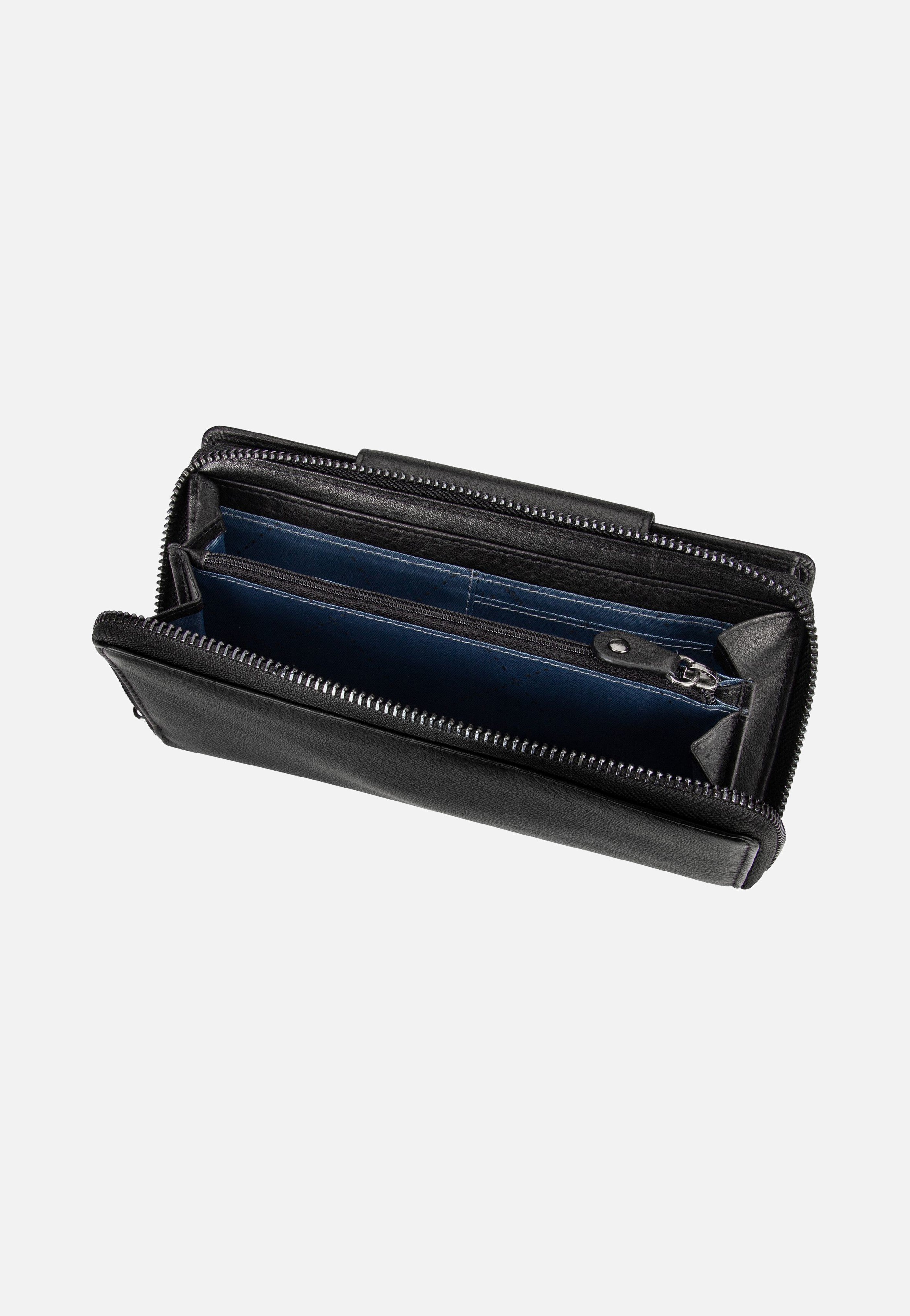 Bugatti Nome Long Ladies Zip Schwarz Wallet
