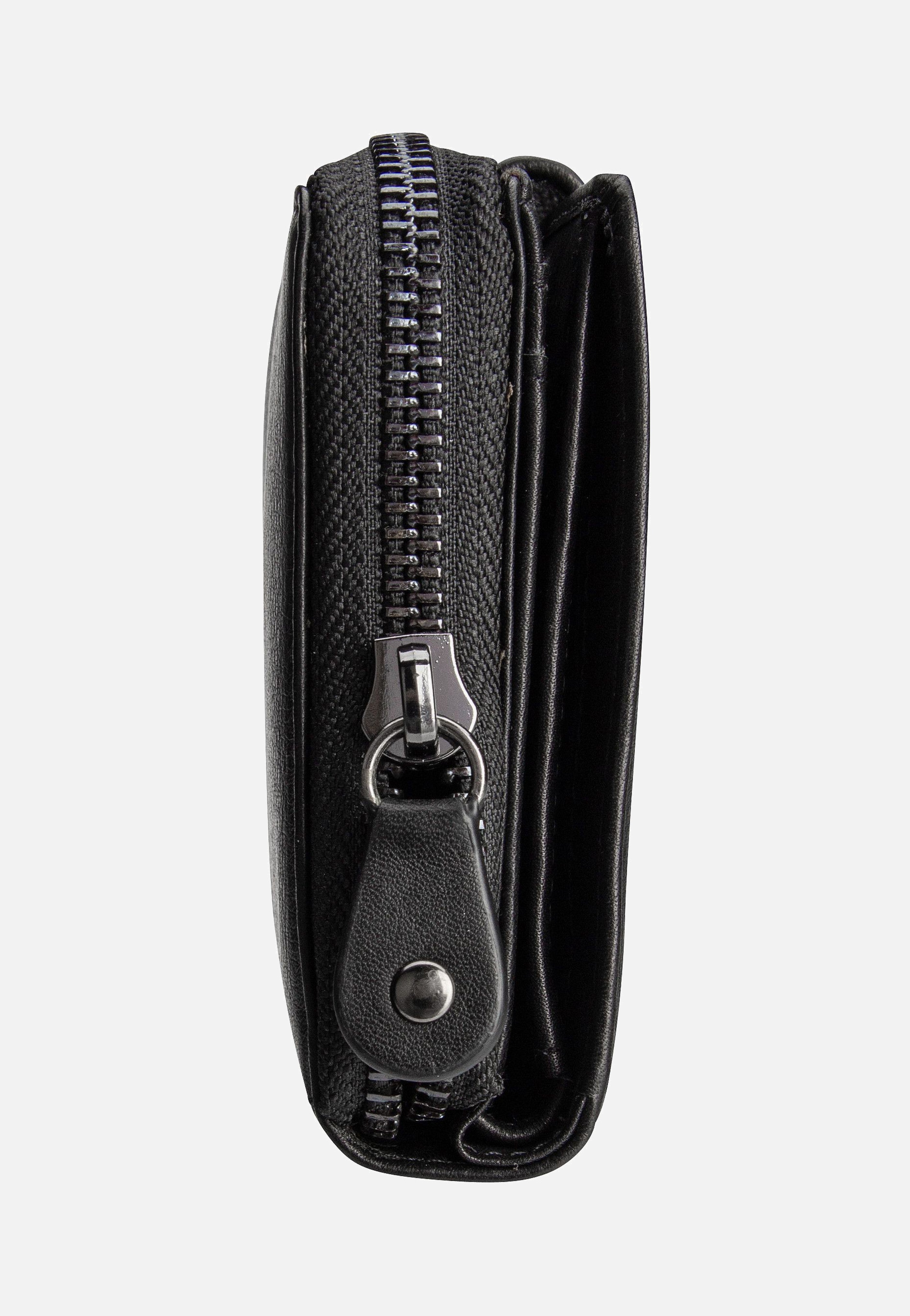 Bugatti Nome Long Ladies Zip Schwarz Wallet
