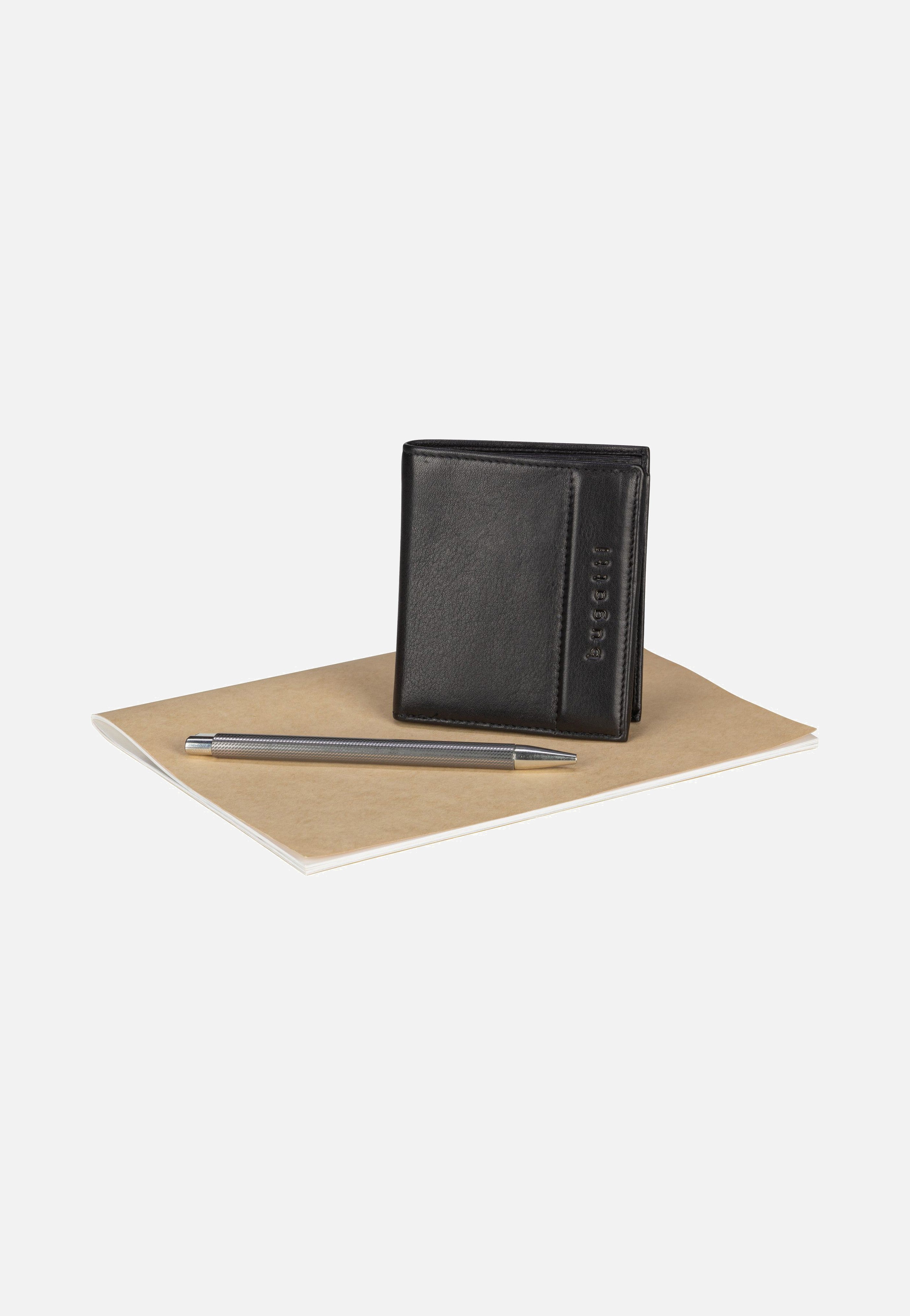 Bugatti Nome Vertical Small Schwarz - Wallet | Sakoi