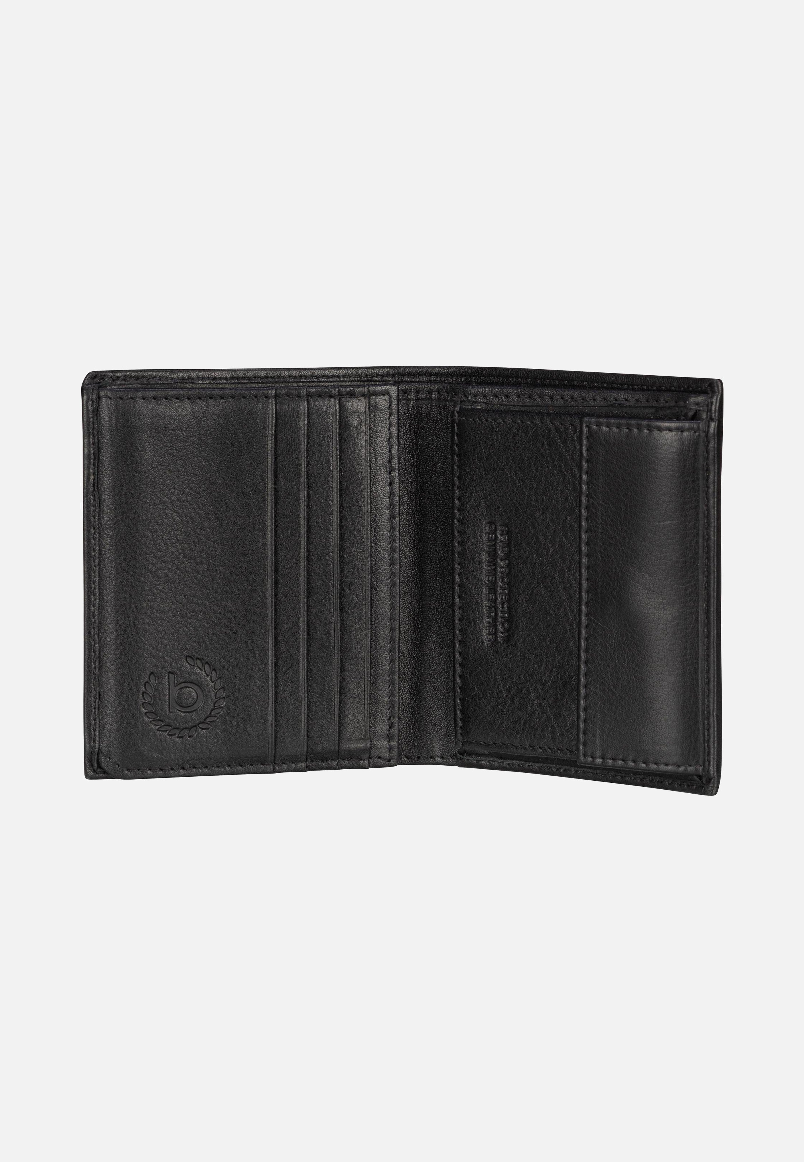 Bugatti Nome Vertical Small Schwarz - Wallet | Sakoi