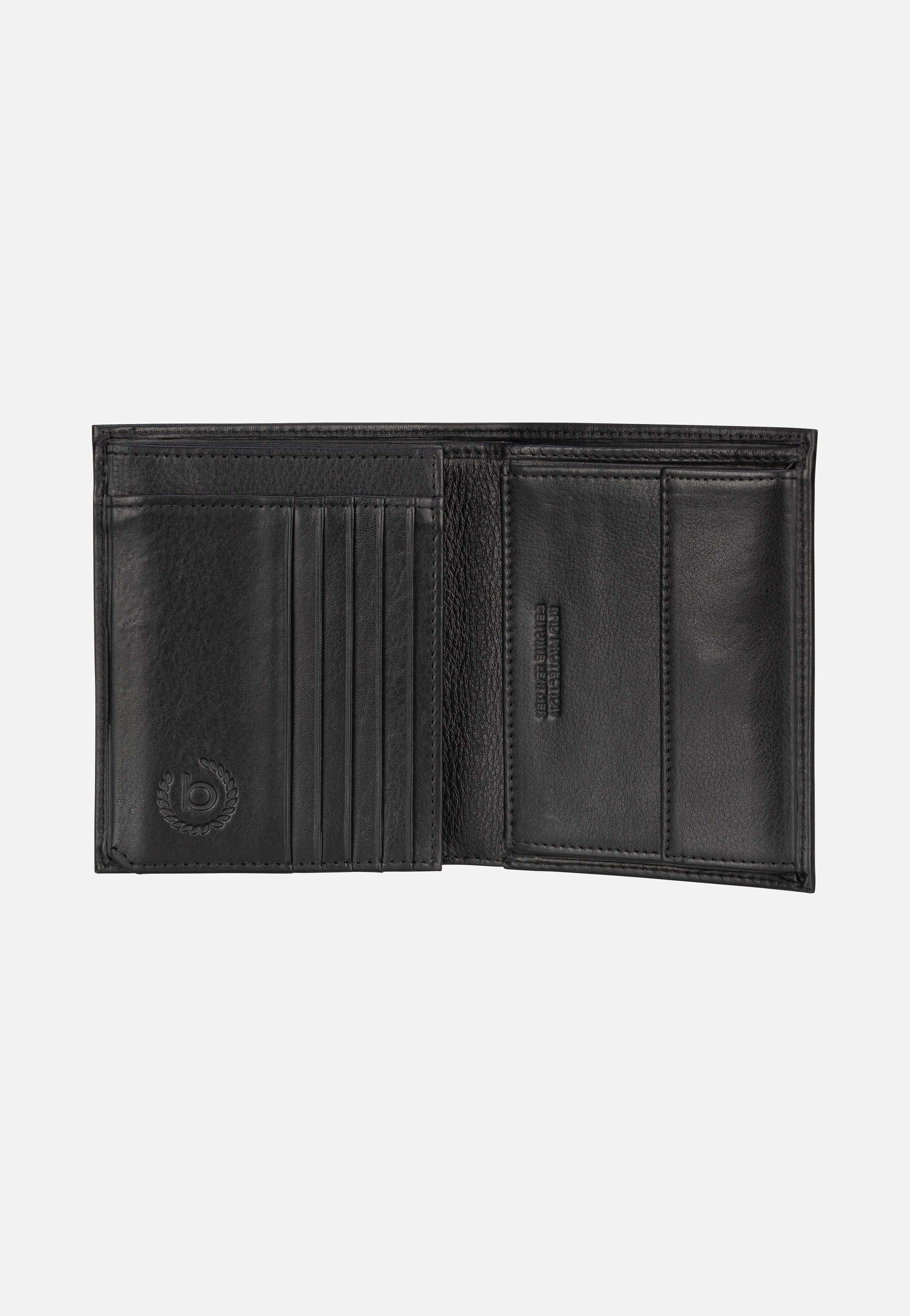 Bugatti - Nome Vertical with Flap I Schwarz - Wallet | Men-Image