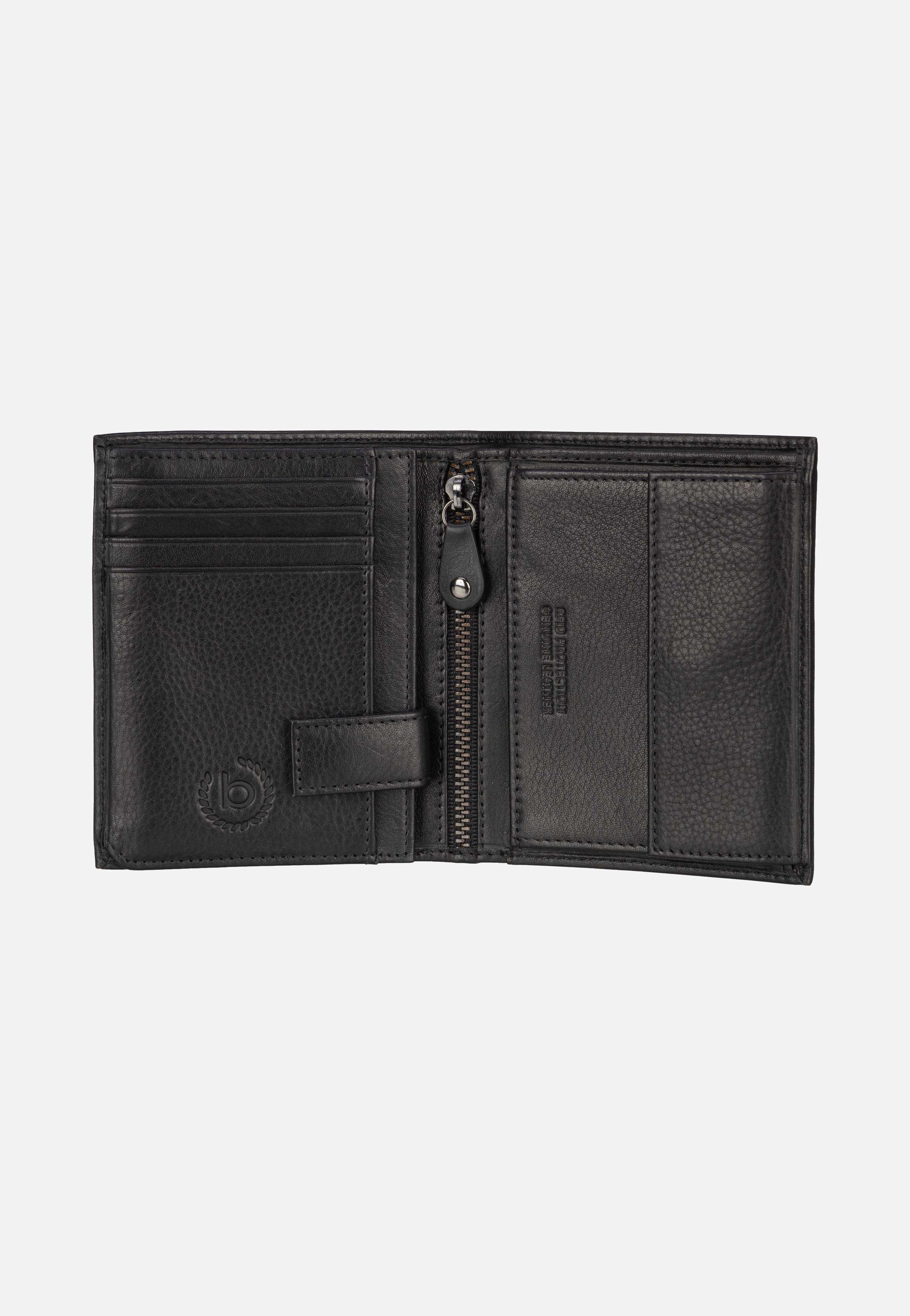 Bugatti - Nome Vertical with Flap II Schwarz - Wallet | Men-Image