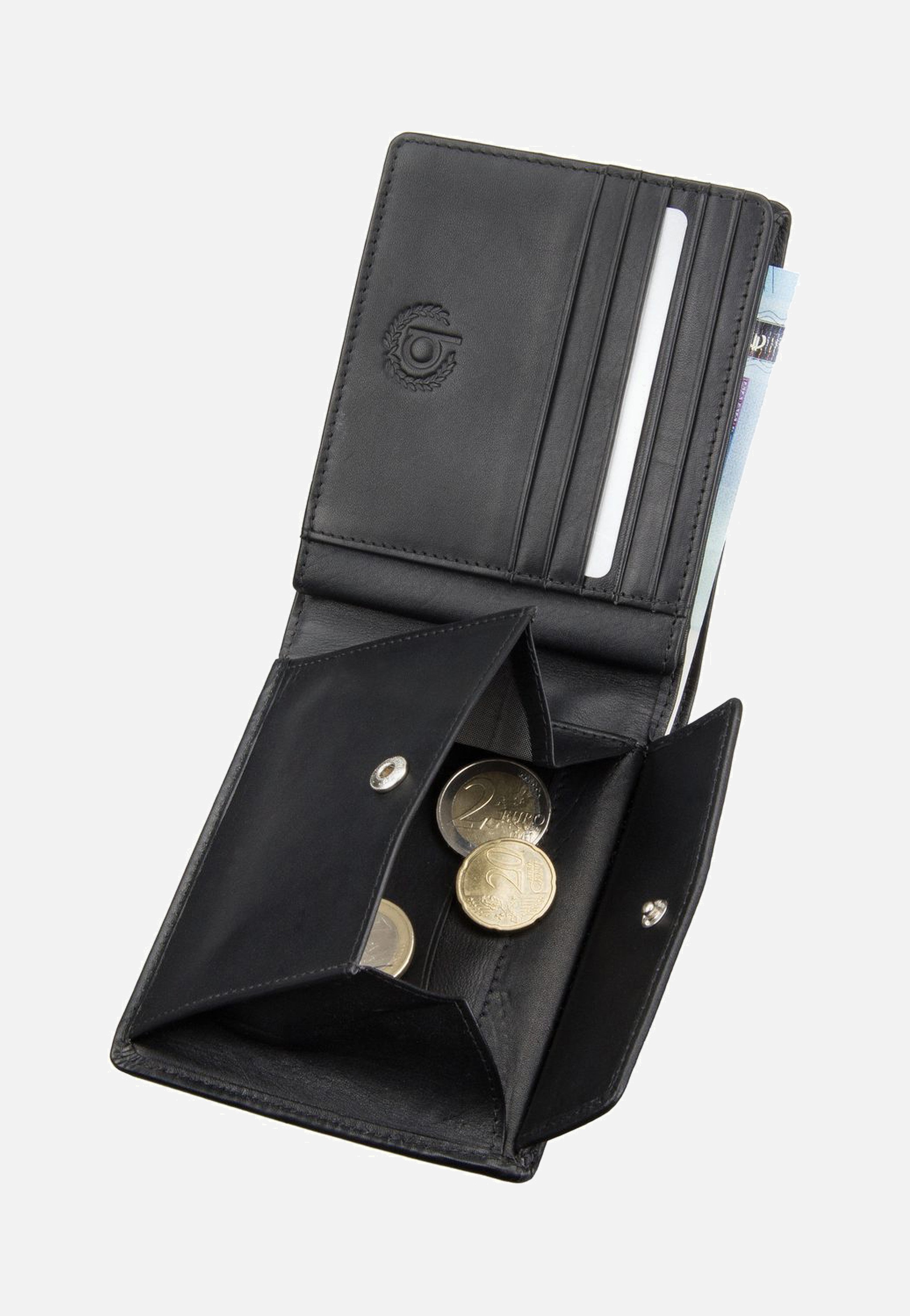 Bugatti Primo Coin 10 Schwarz Wallet