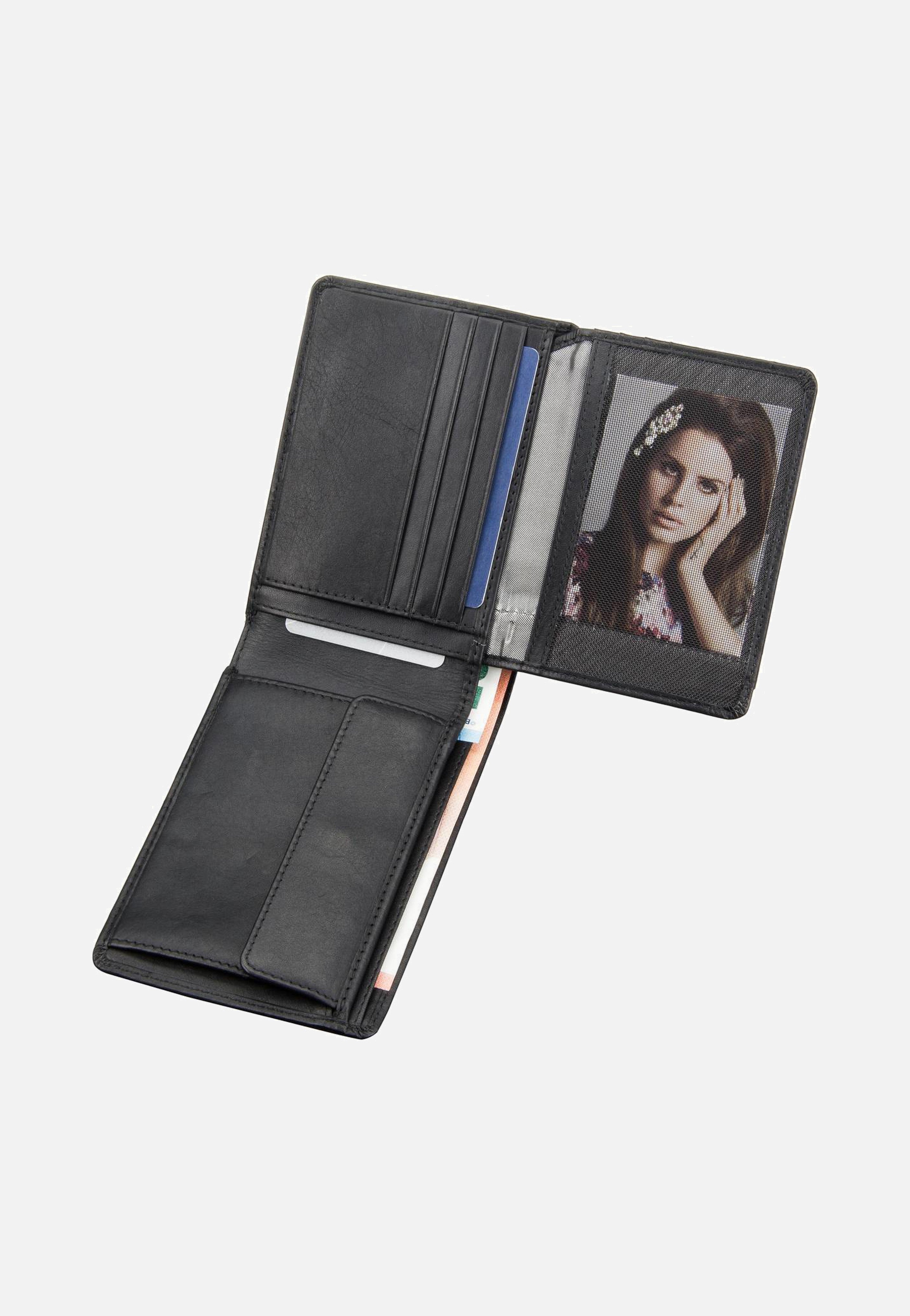 Bugatti Primo Coin 8 Schwarz Wallet