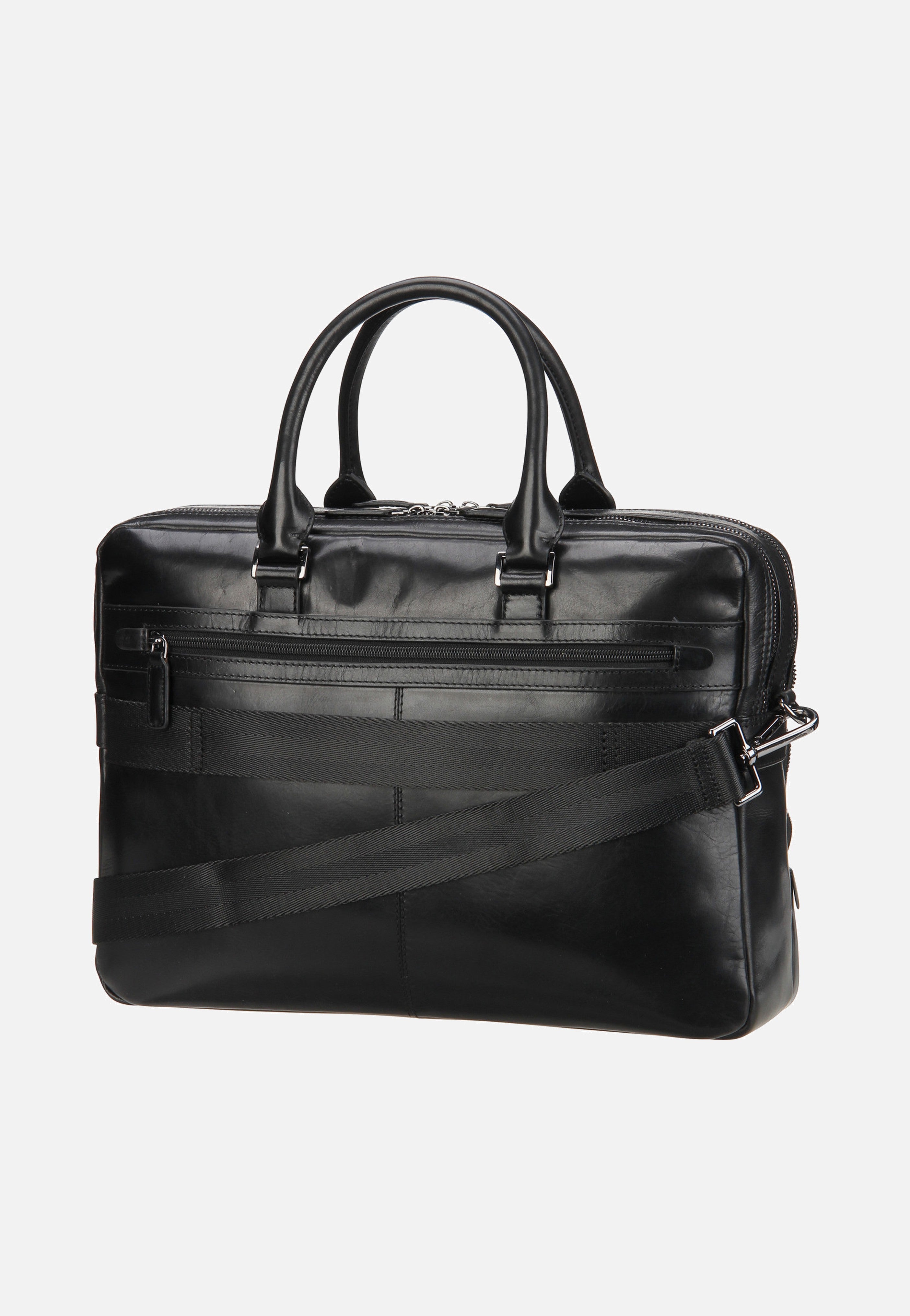 Bugatti Romano 4018 Schwarz - Briefcase | Sakoi