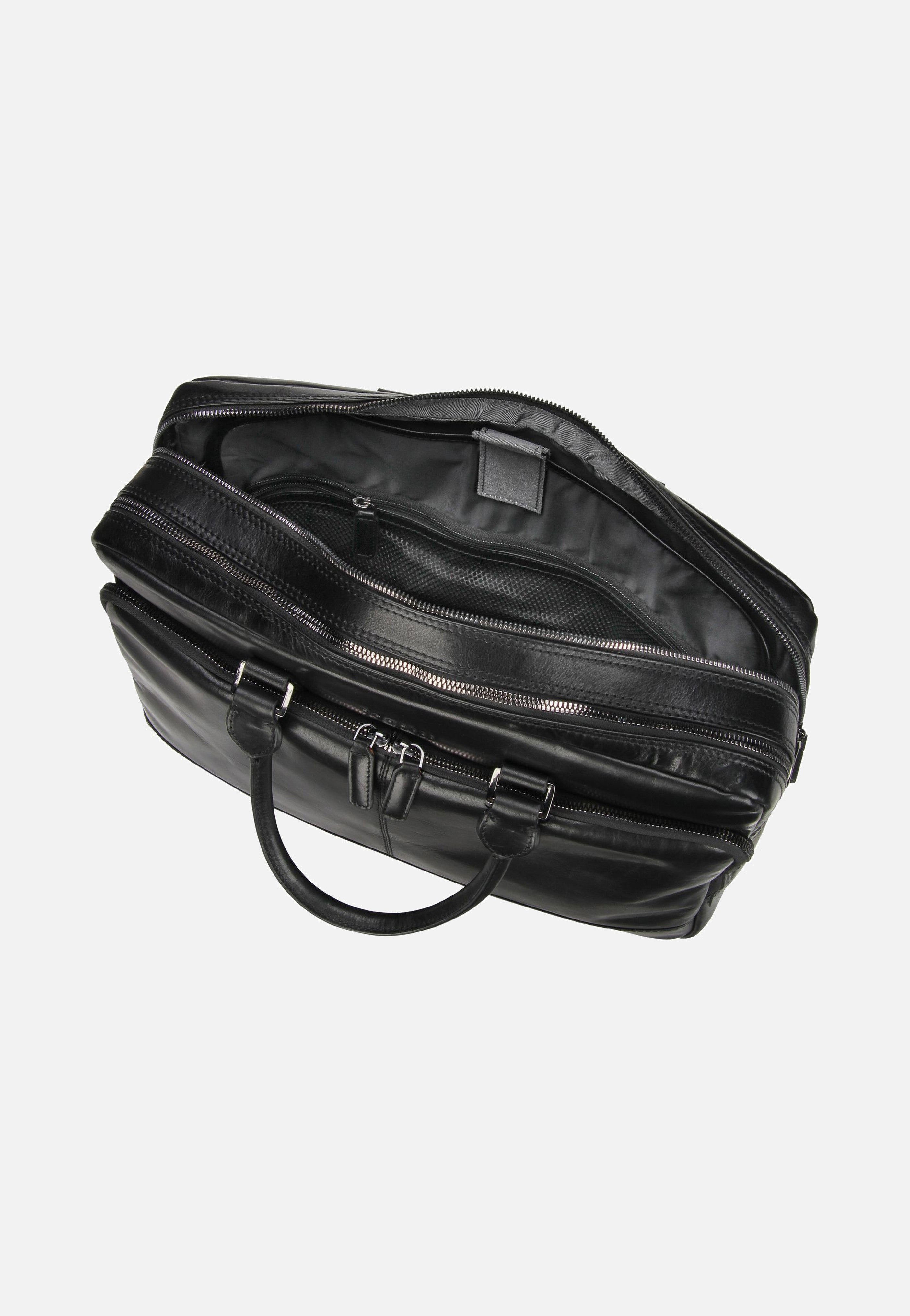 Bugatti Romano 4018 Schwarz - Briefcase | Sakoi