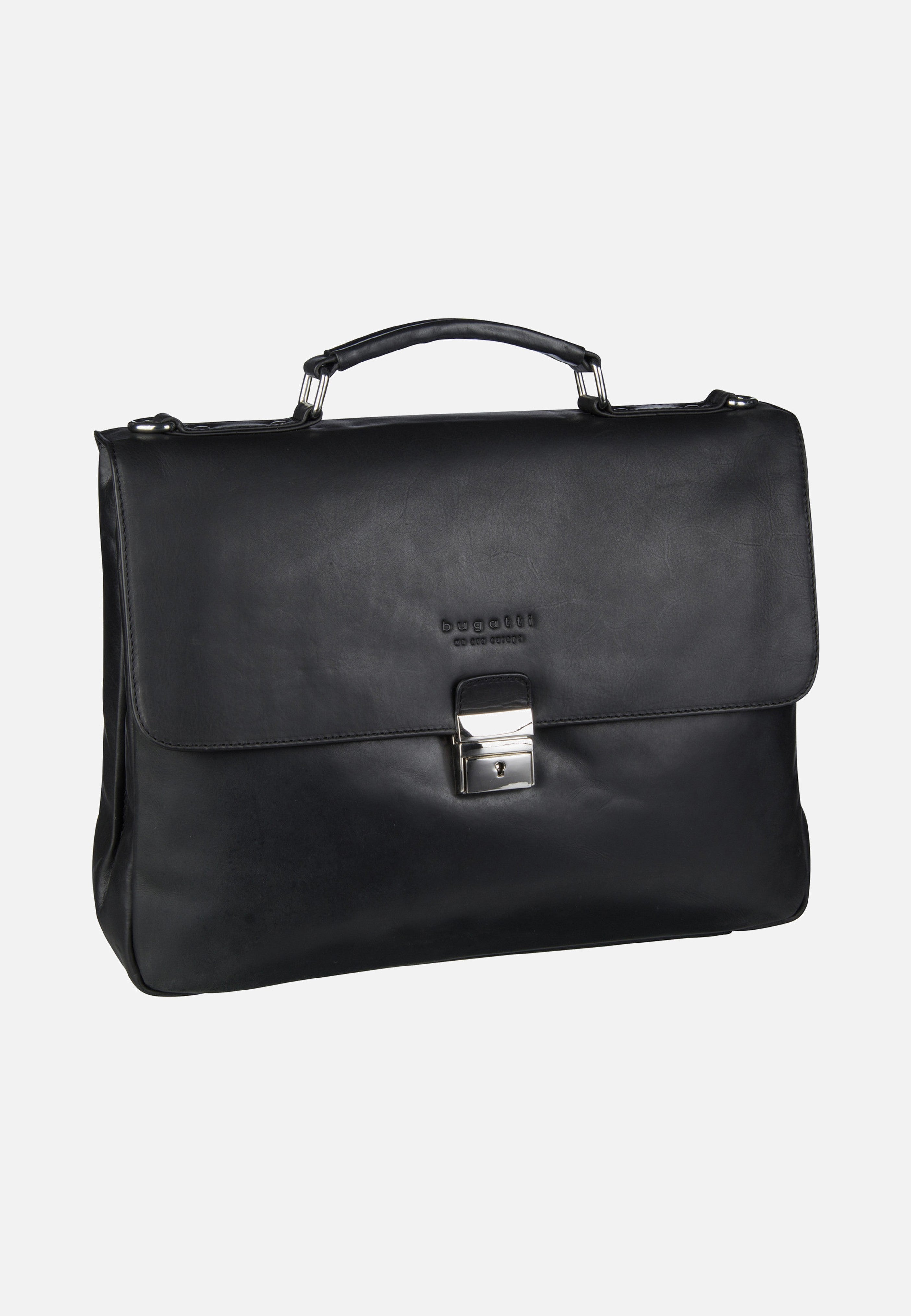 Bugatti - Romano Medium Schwarz - Briefcase | Men-Image