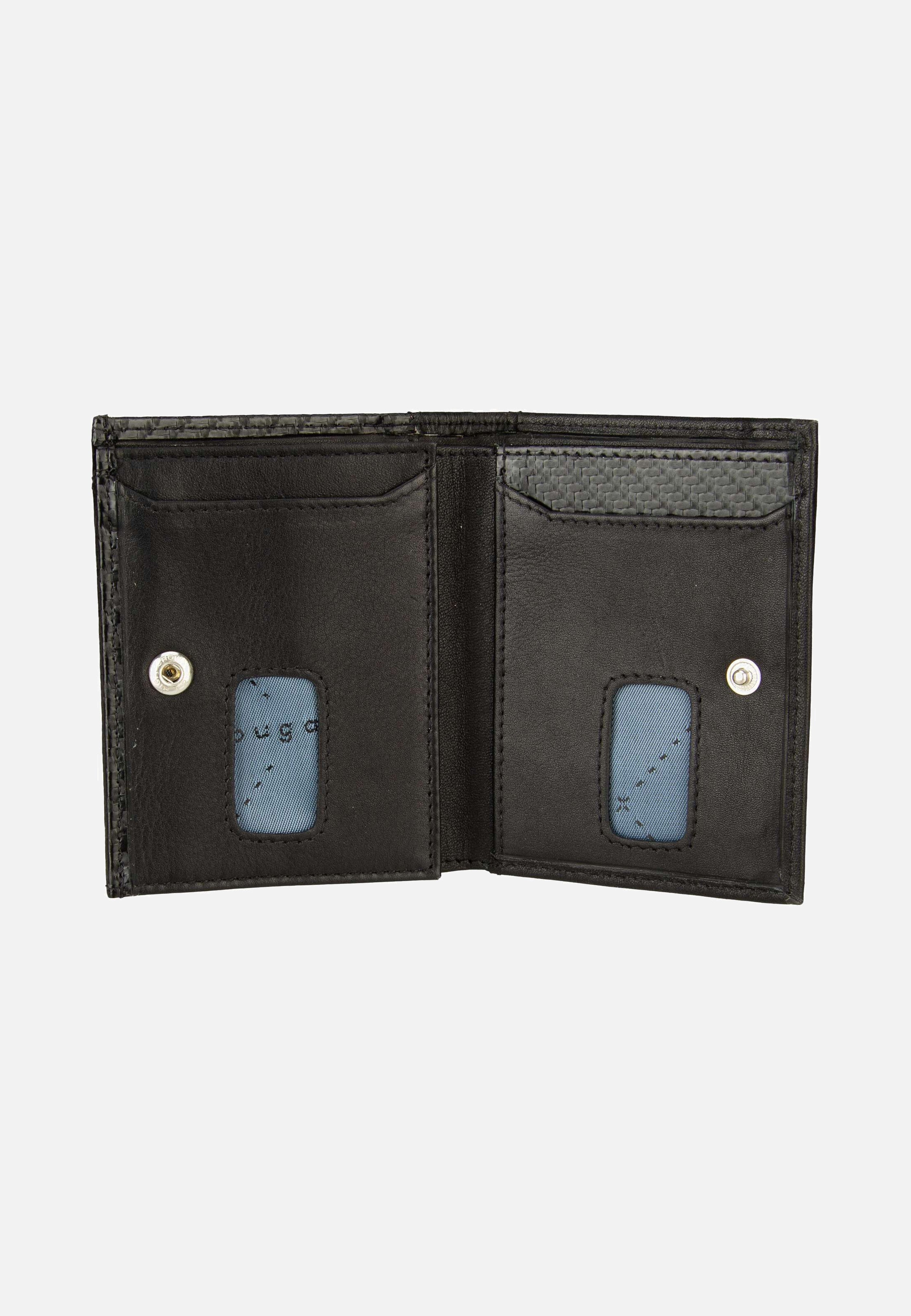 Bugatti - Secure Slim Mini Zip Special 1485C Schwarz - Wallet | Men-Image