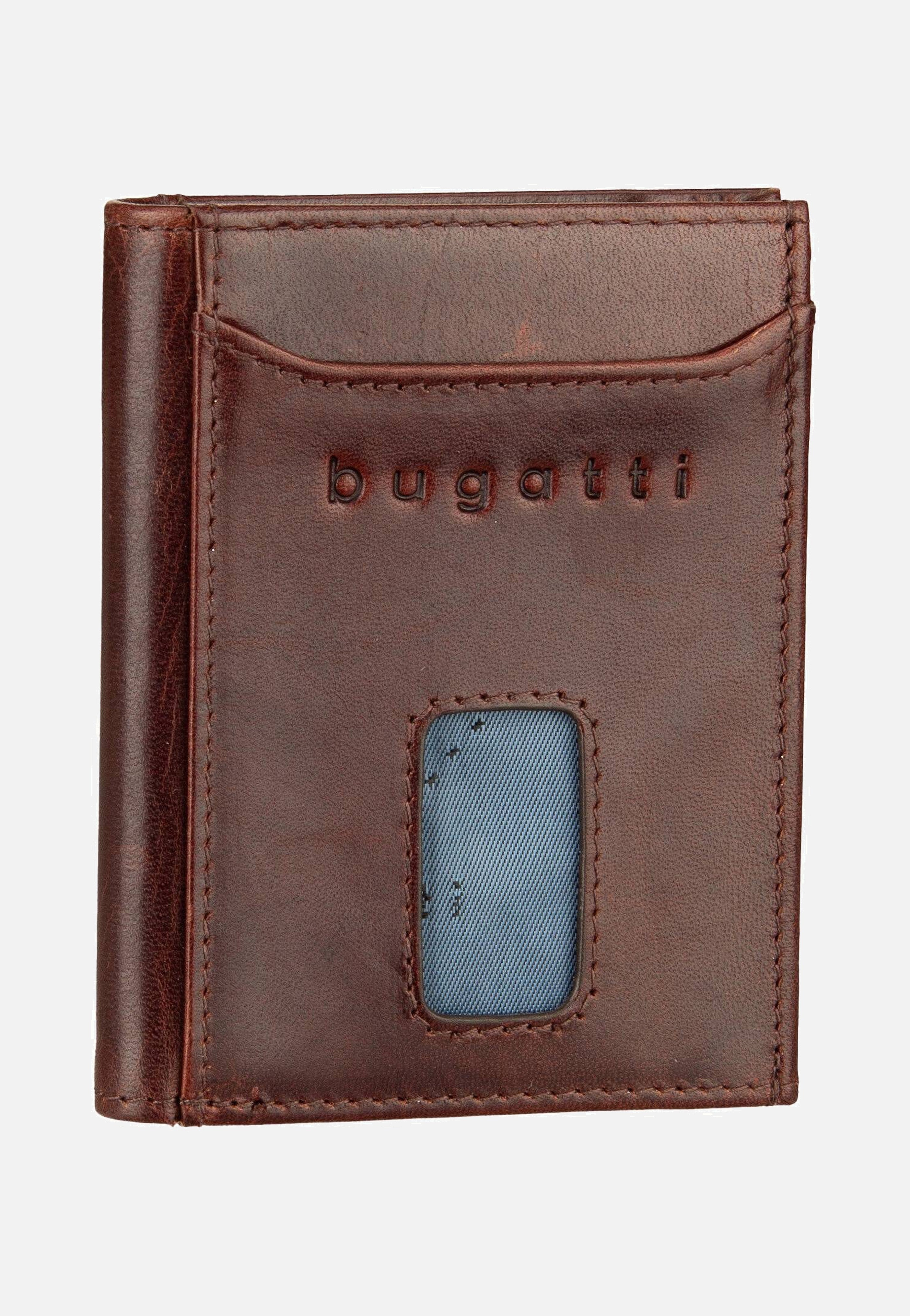 Bugatti - Secure Slim Mini Zip Special 1485R Braun - Wallet | Neutral-Image
