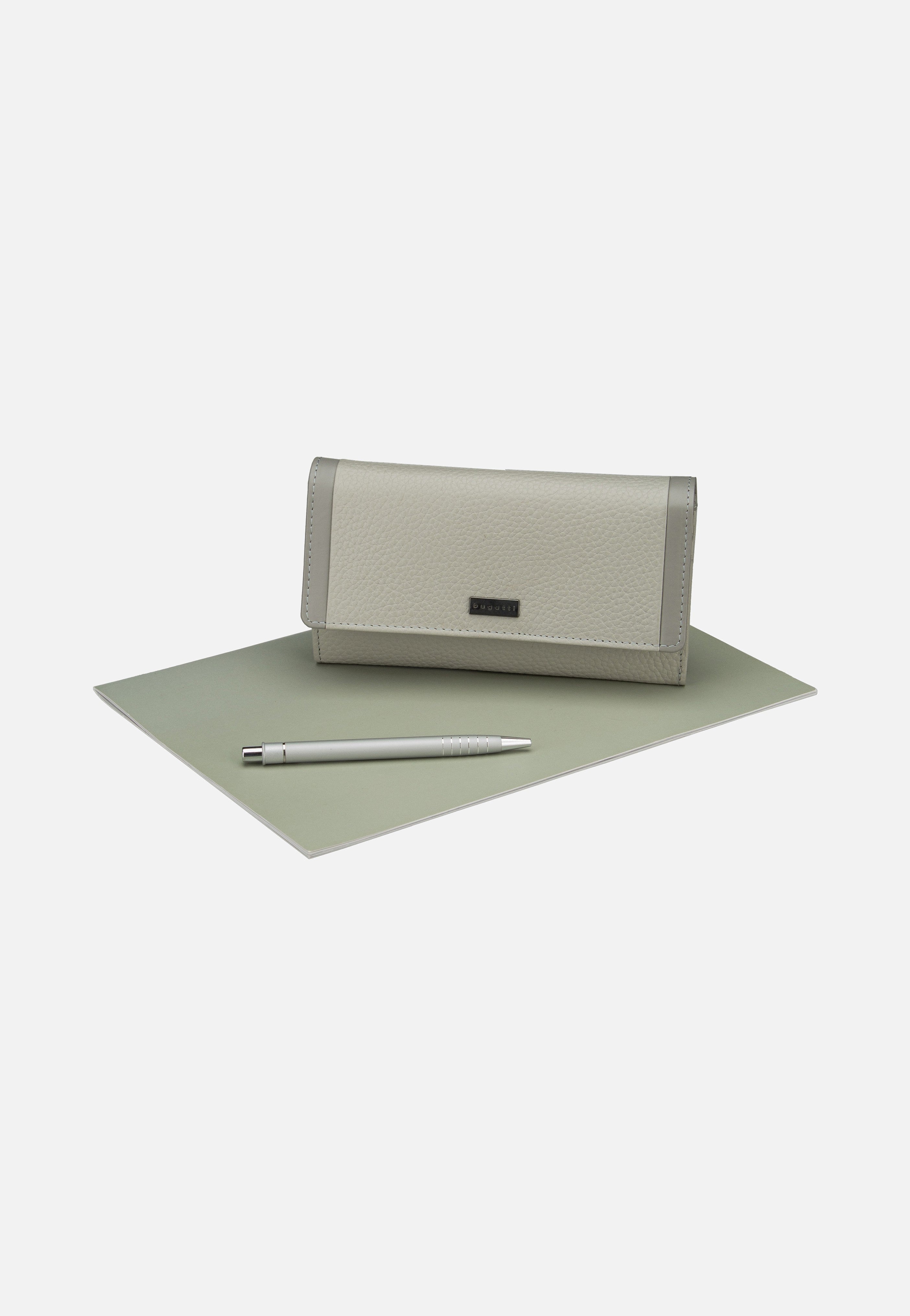 Bugatti - Sina Ladies Long With Flap Hellgrau - Wallet | Women-Image