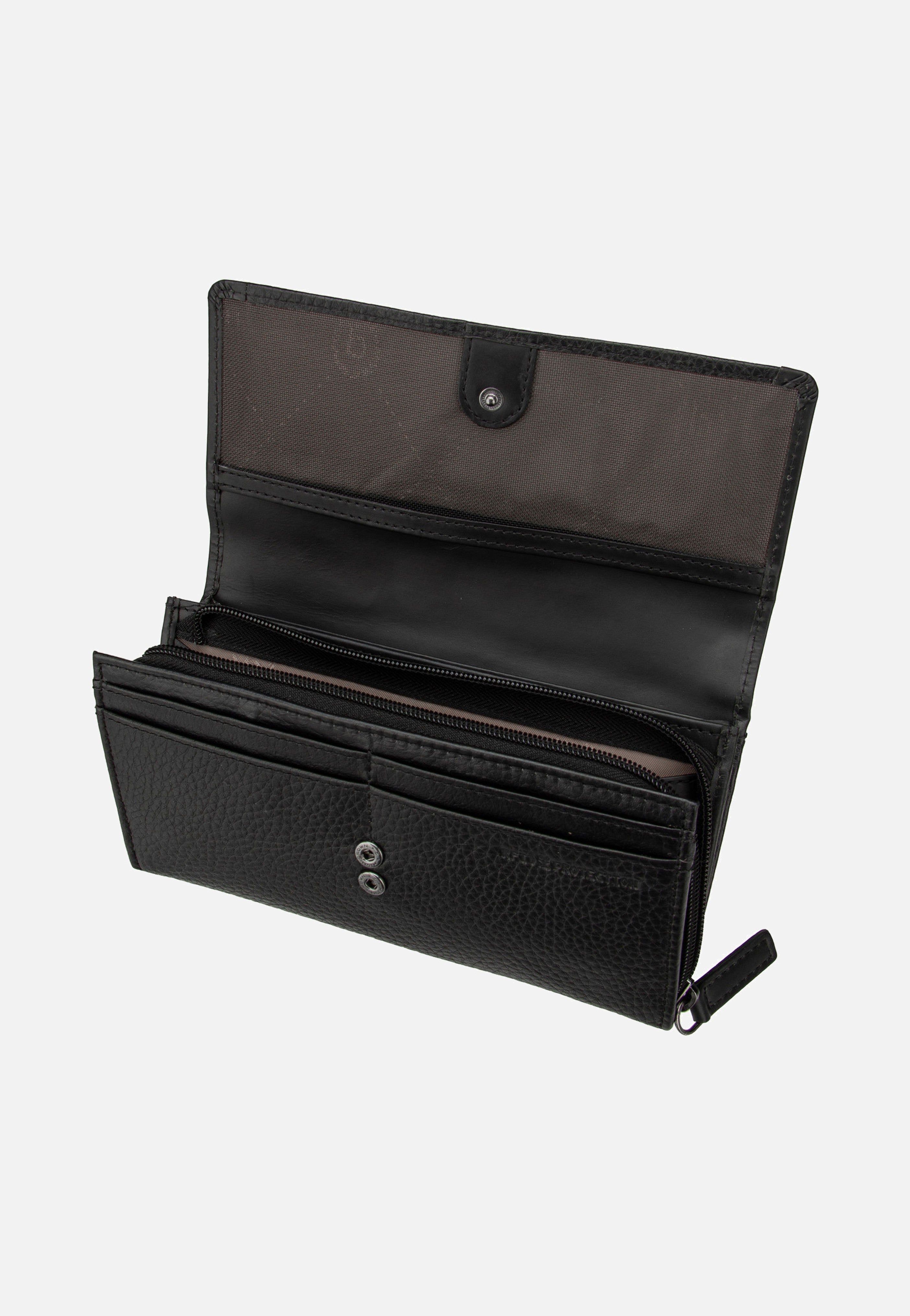 Bugatti - Sina Ladies Long With Flap Schwarz - Wallet | Women-Image