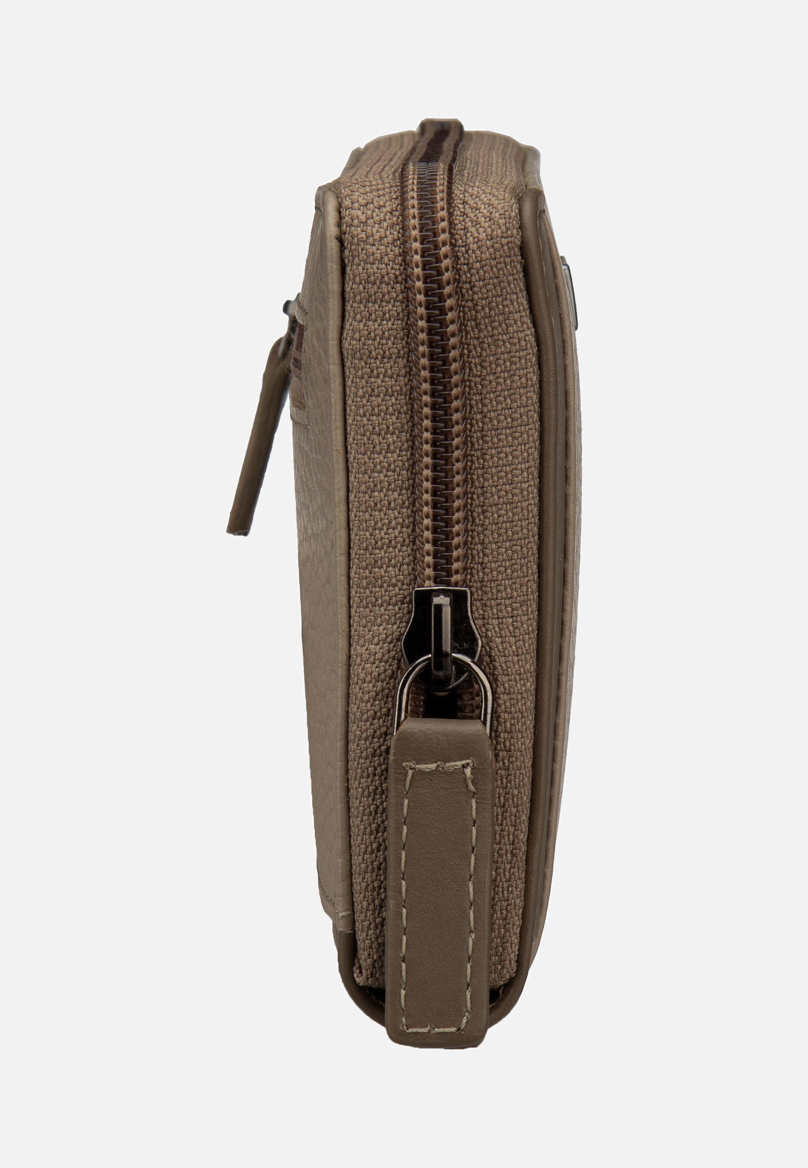 Bugatti Sina Ladies Long Zip Beige Wallet
