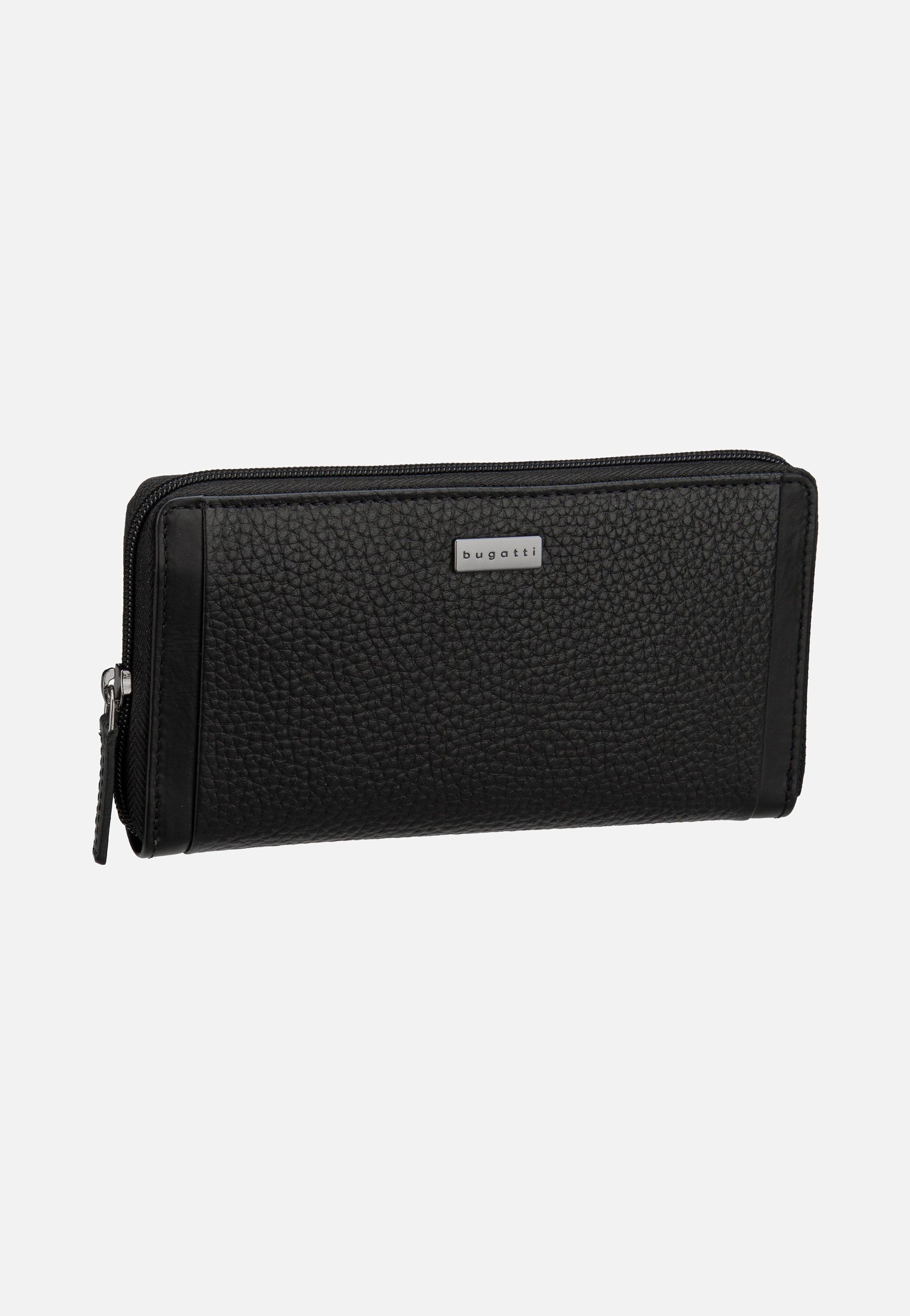 Bugatti - Sina Ladies Long Zip Schwarz - Wallet | Women-Image