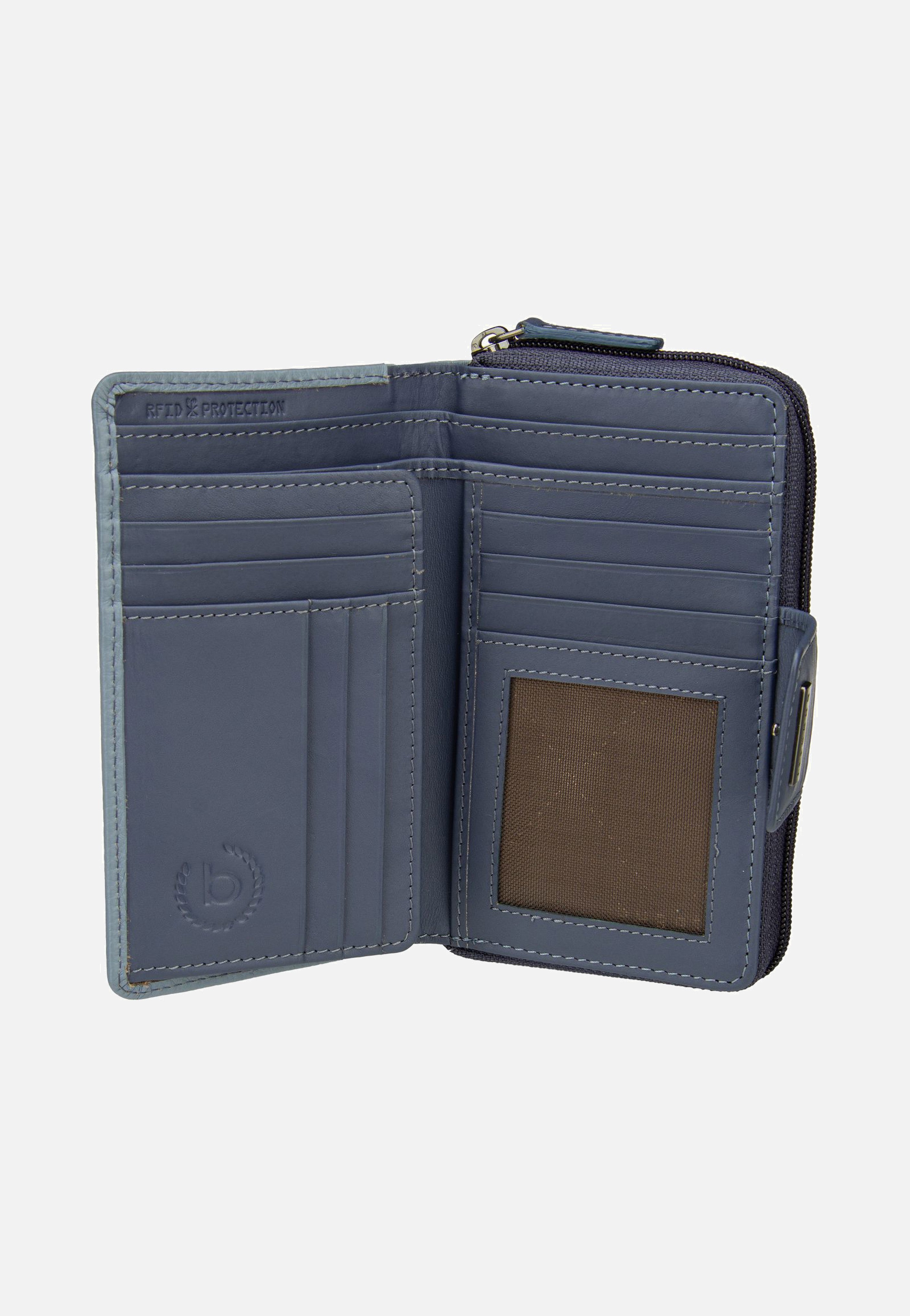 Bugatti Sina Ladies Zip I Denim Wallet