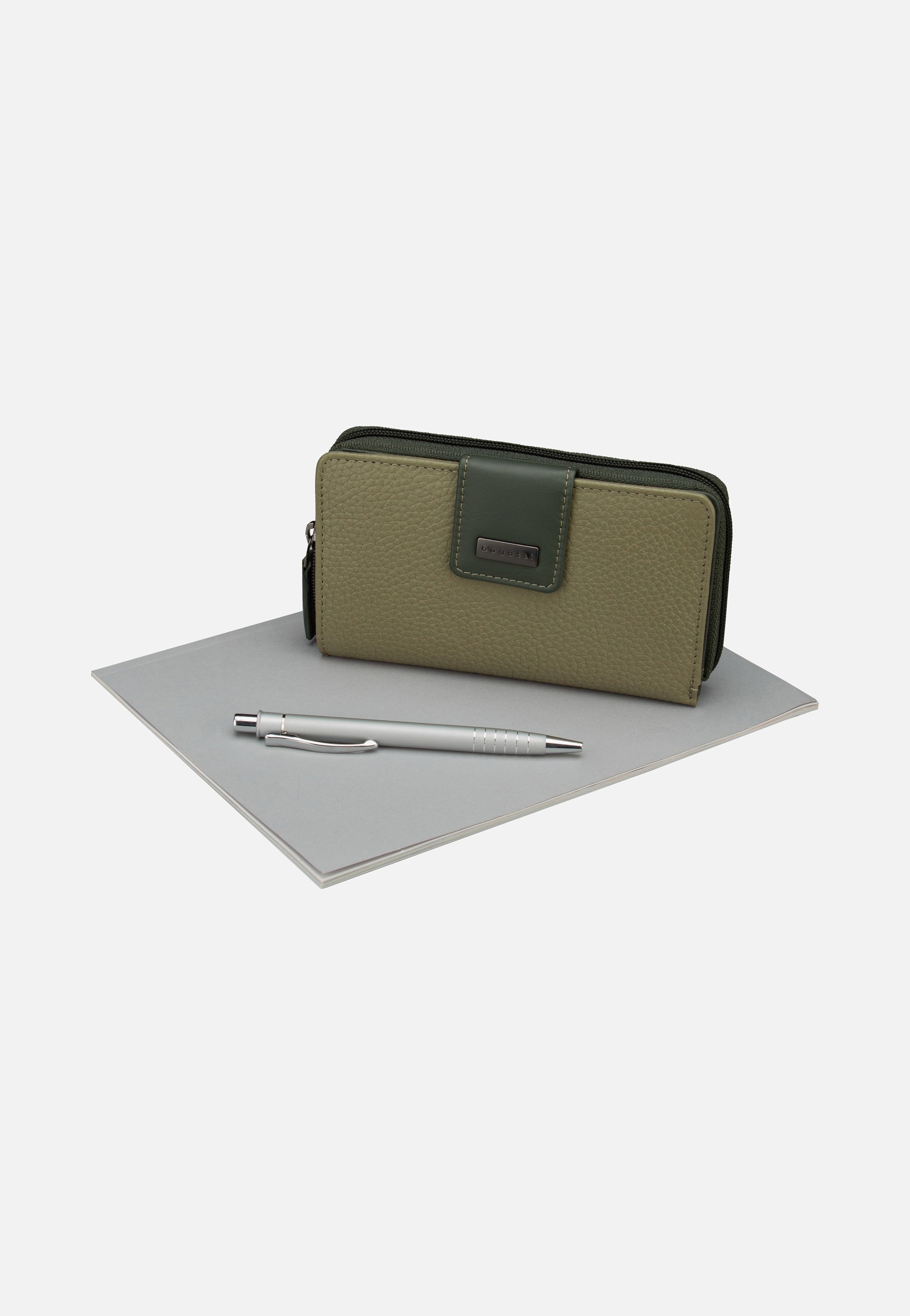 Bugatti Sina Ladies Zip I Grün Wallet