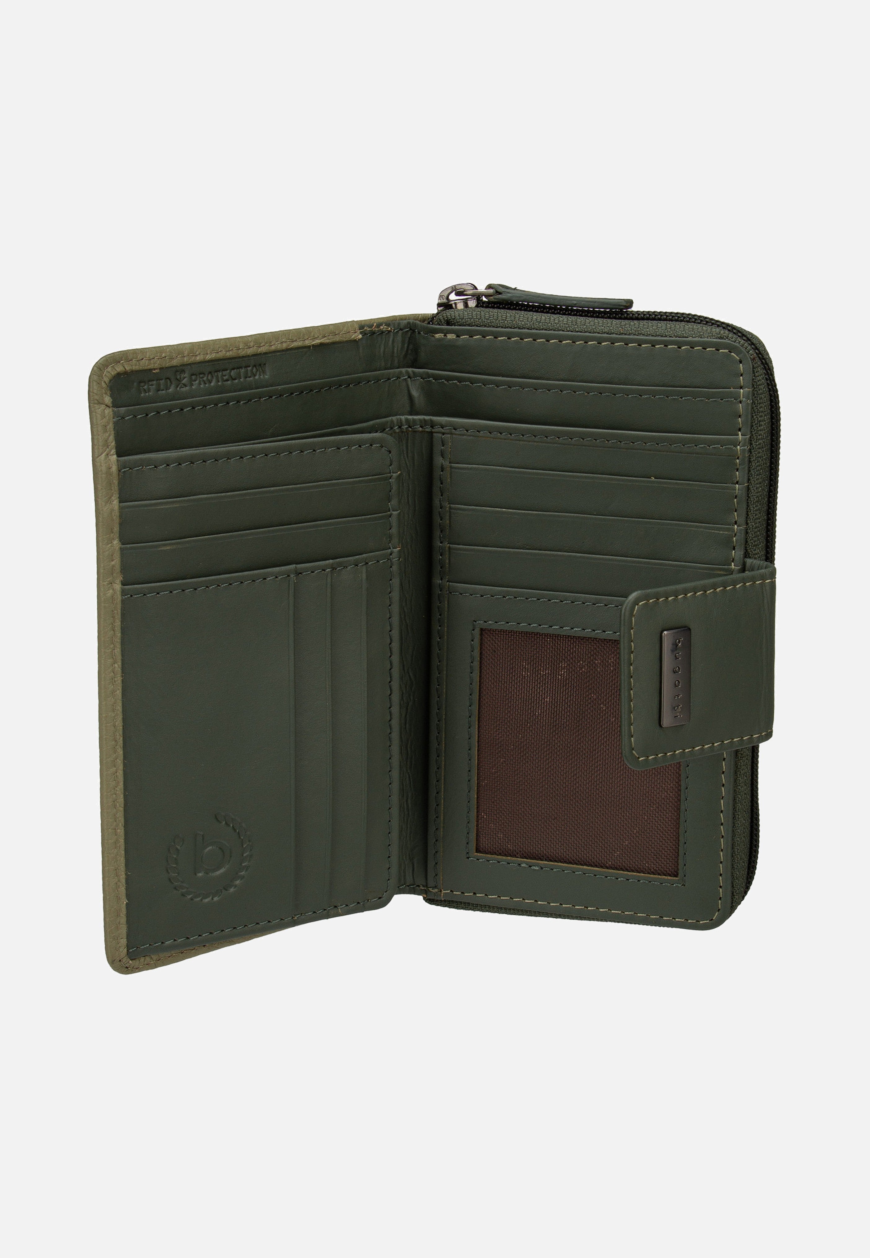 Bugatti Sina Ladies Zip I Grün Wallet