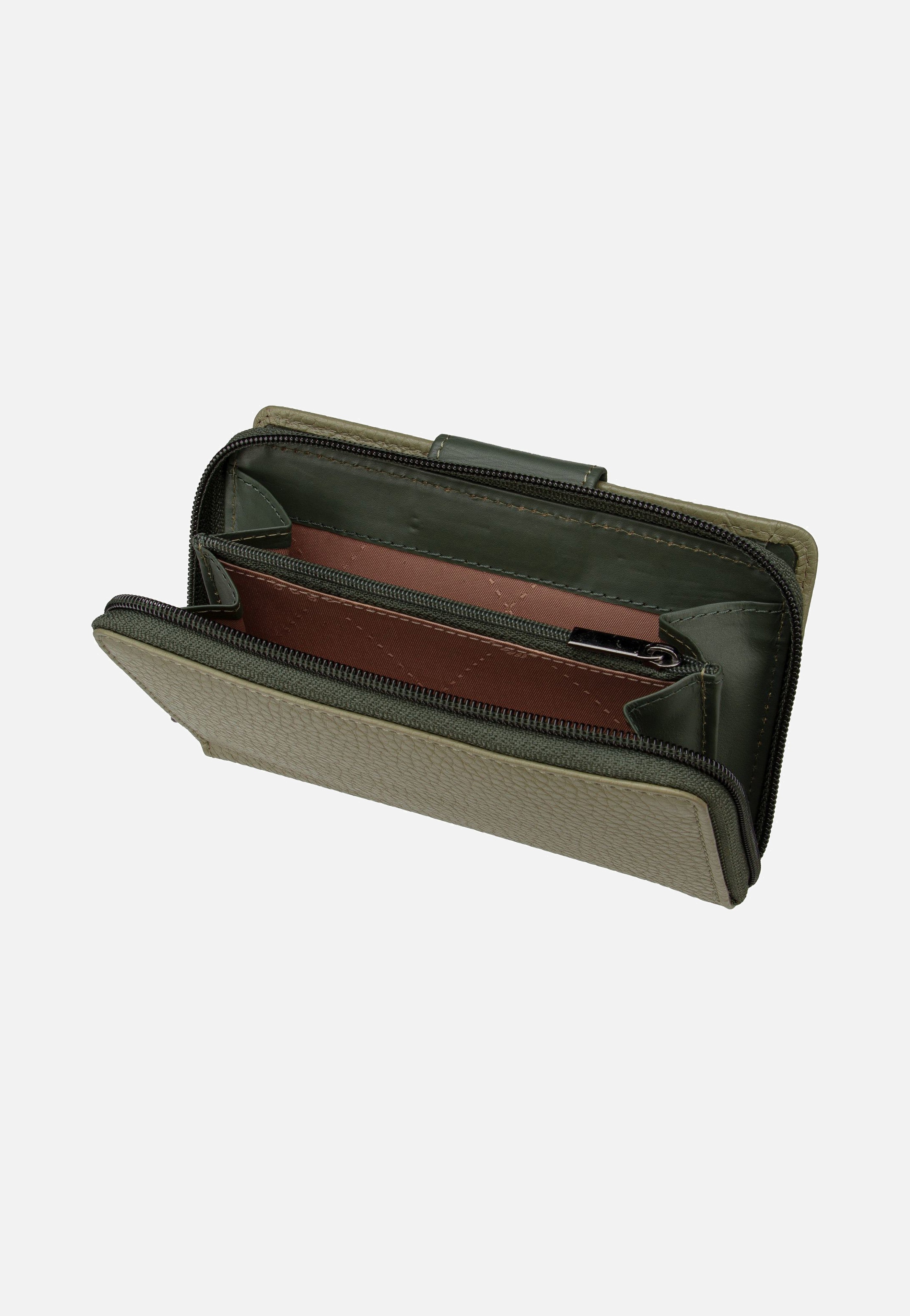 Bugatti Sina Ladies Zip I Grün Wallet